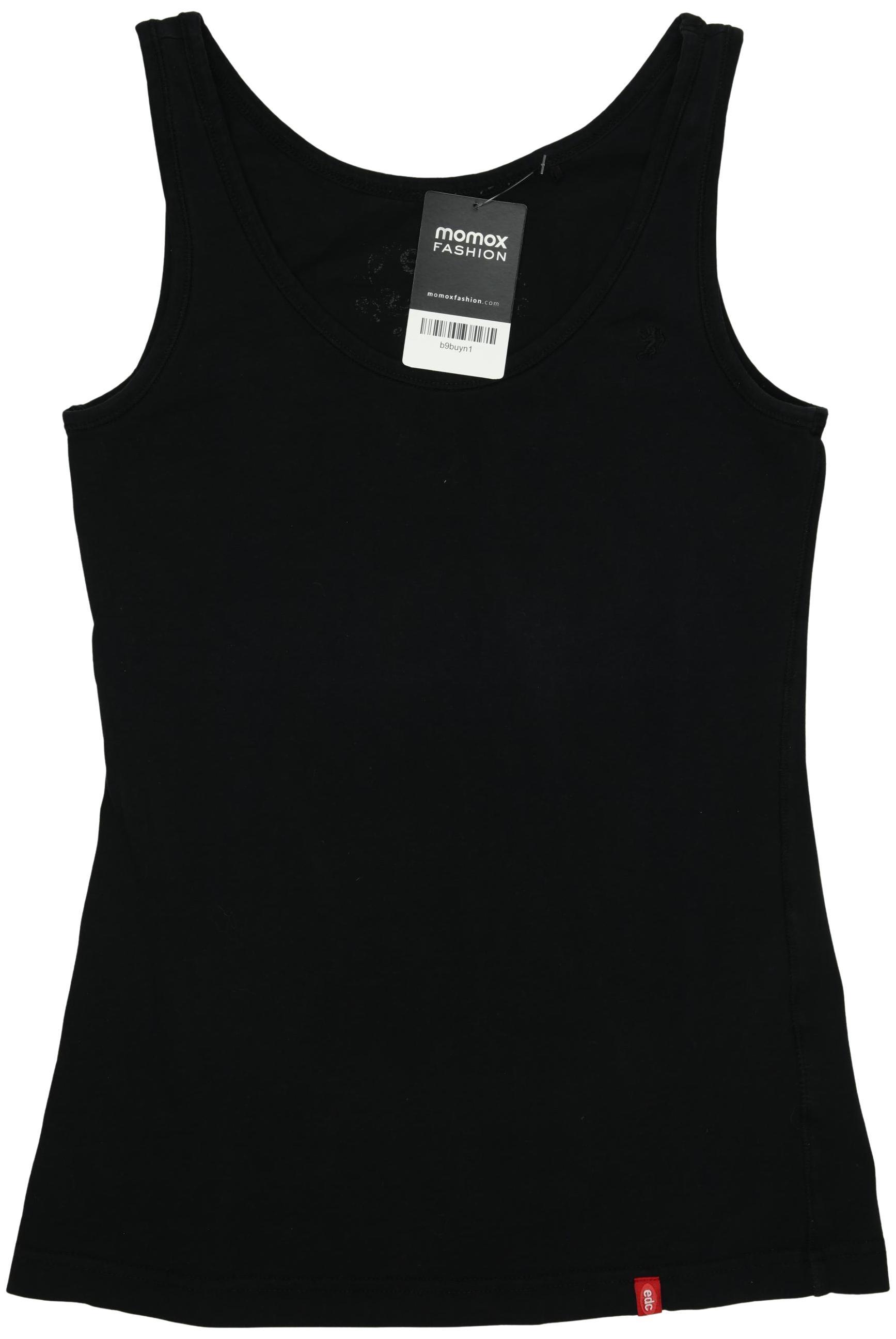 

edc by Esprit Damen Top, schwarz, Gr. 38
