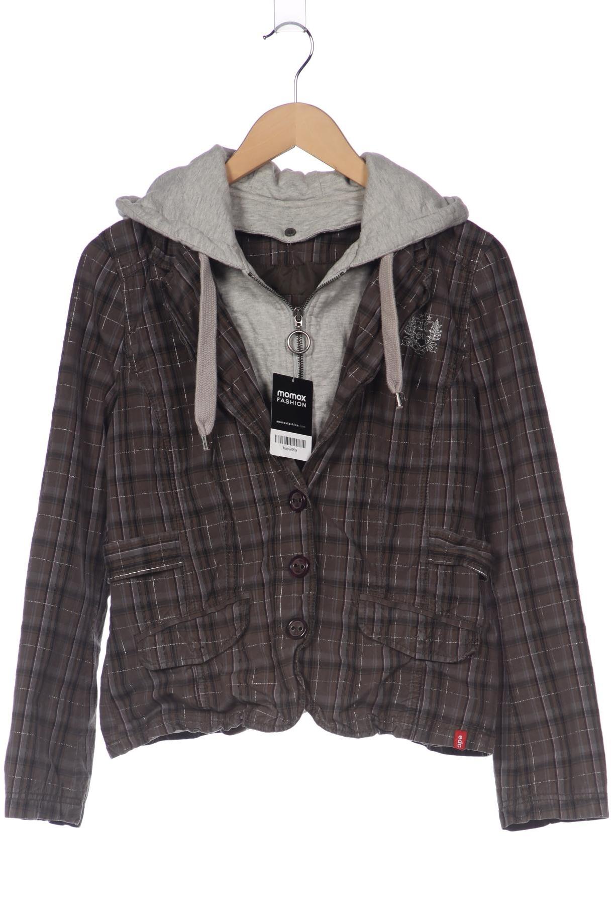 

edc by Esprit Damen Jacke, grau, Gr. 44