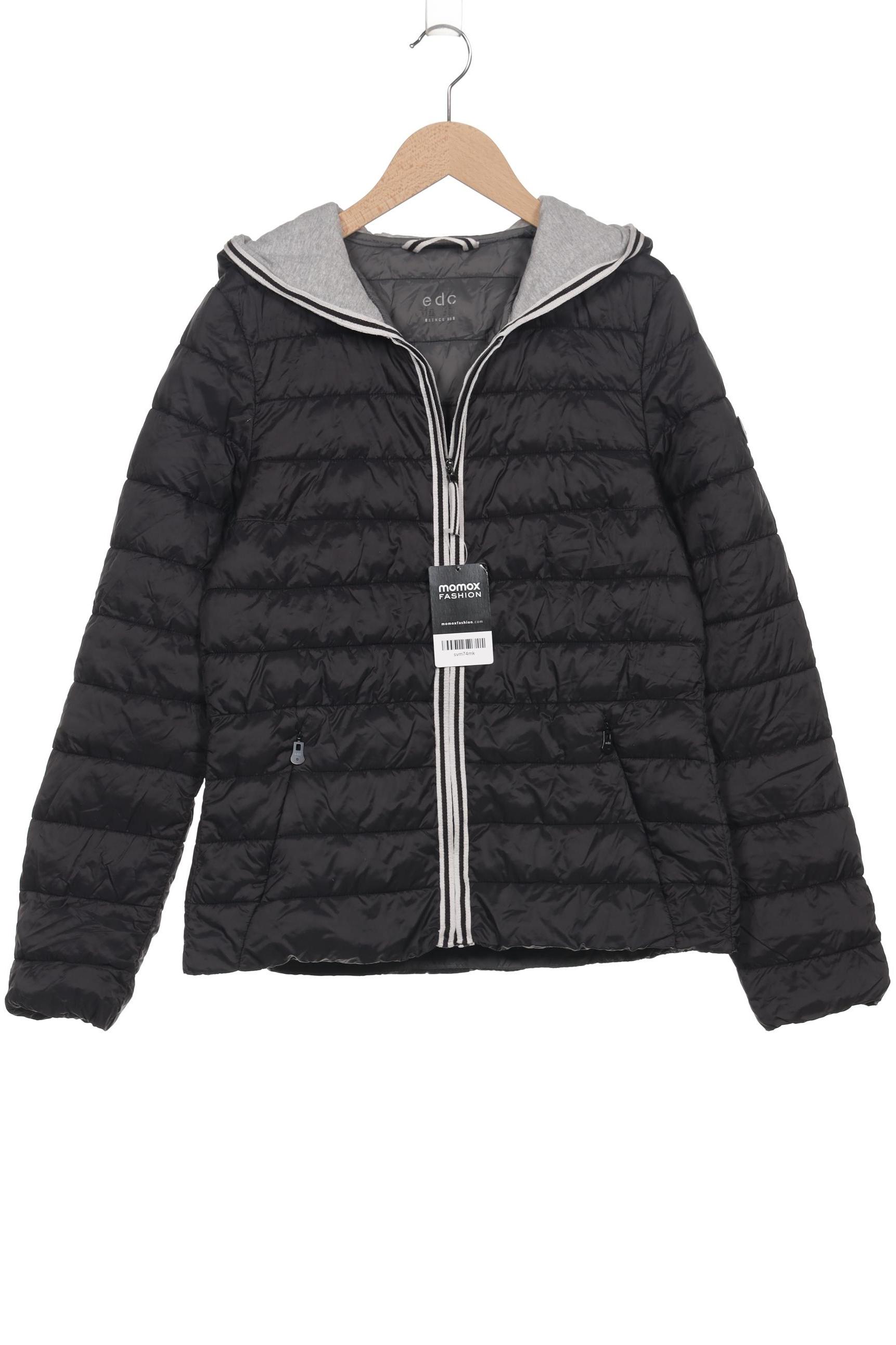 

edc by Esprit Damen Jacke, schwarz, Gr. 36