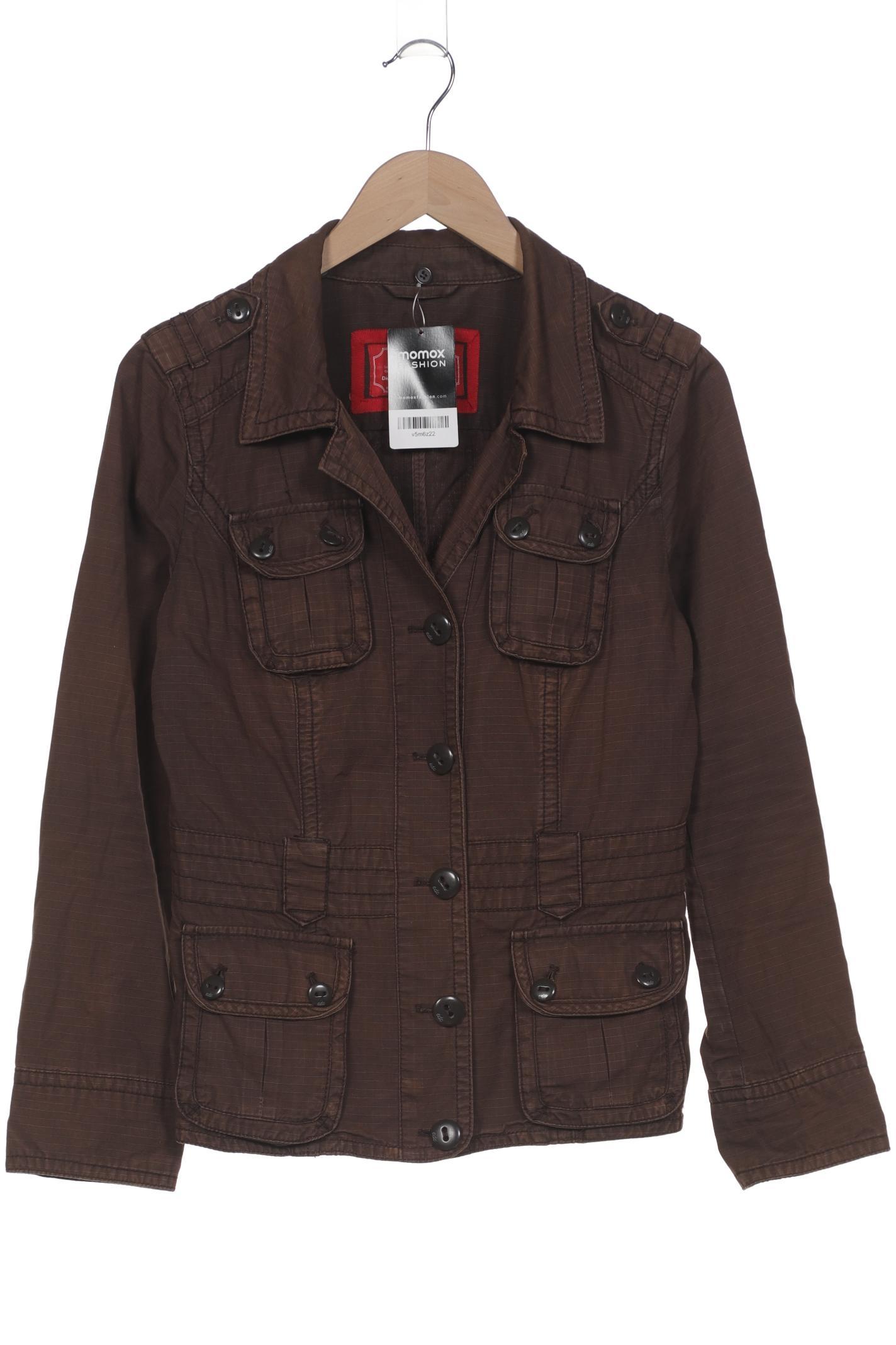 

edc by Esprit Damen Jacke, braun, Gr. 38