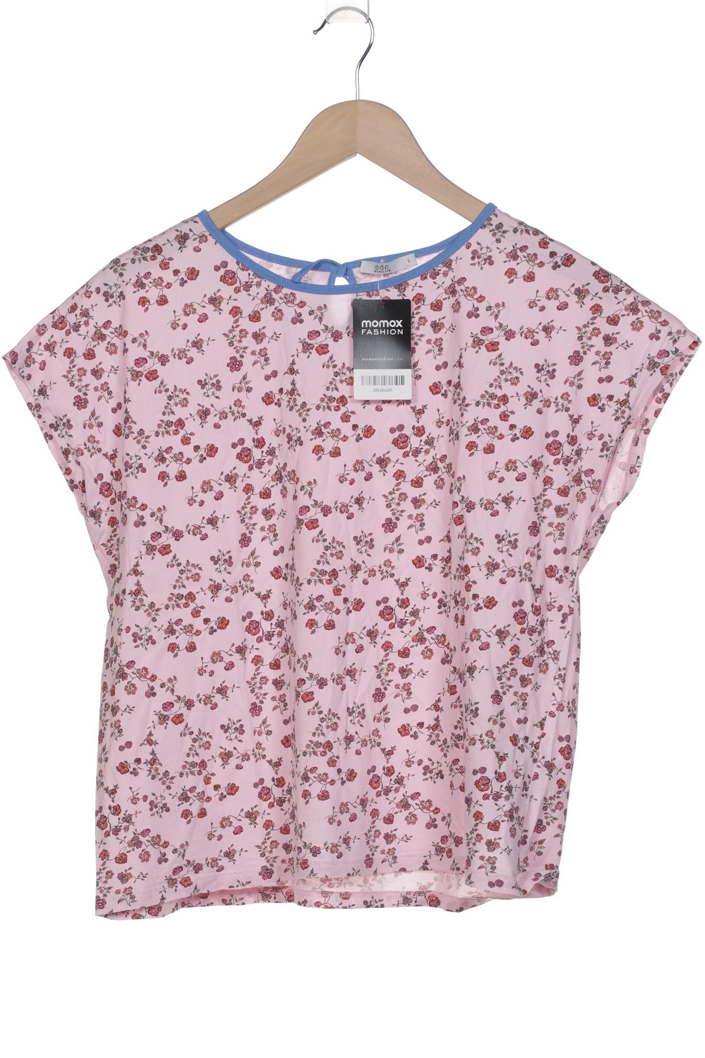 

edc by Esprit Damen T-Shirt, pink, Gr. 42