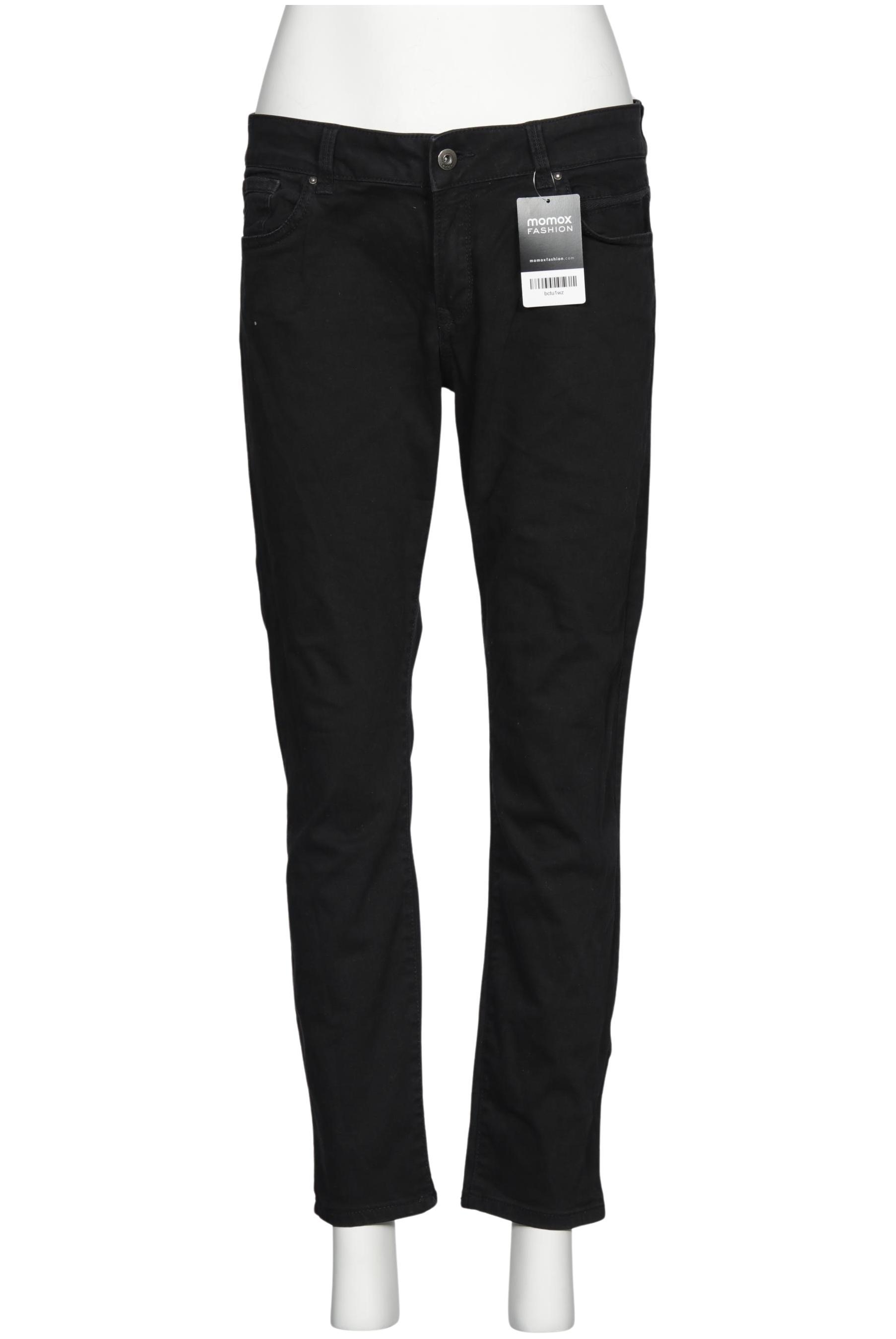 

edc by Esprit Damen Stoffhose, schwarz, Gr. 40