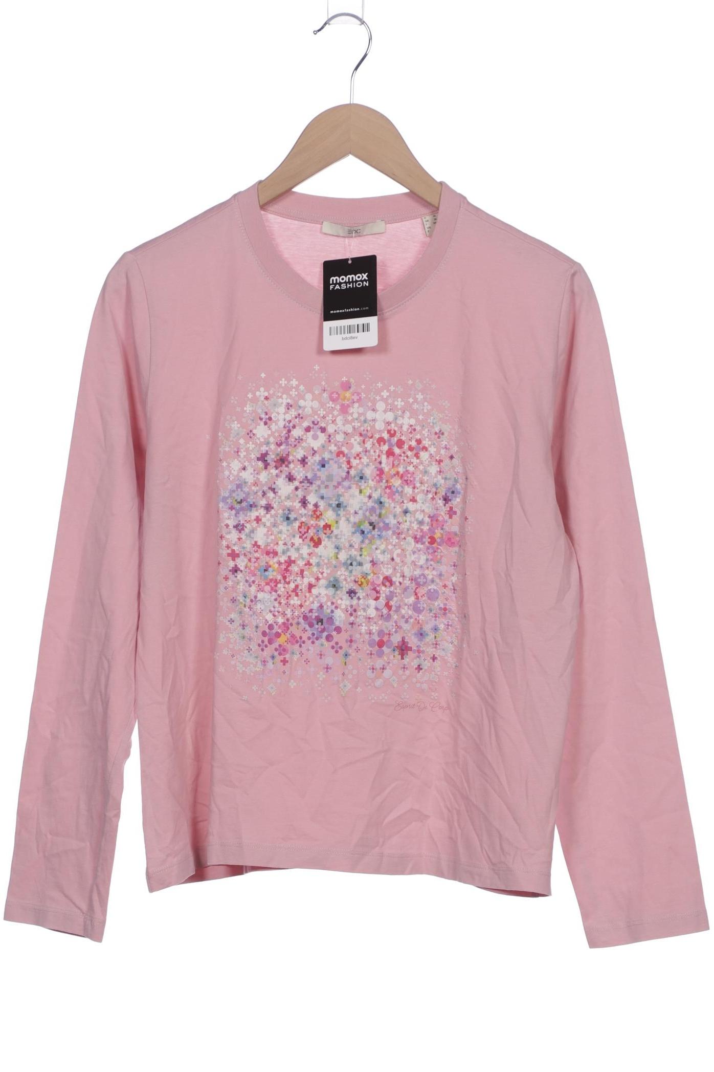 

edc by Esprit Damen Langarmshirt, pink, Gr. 44