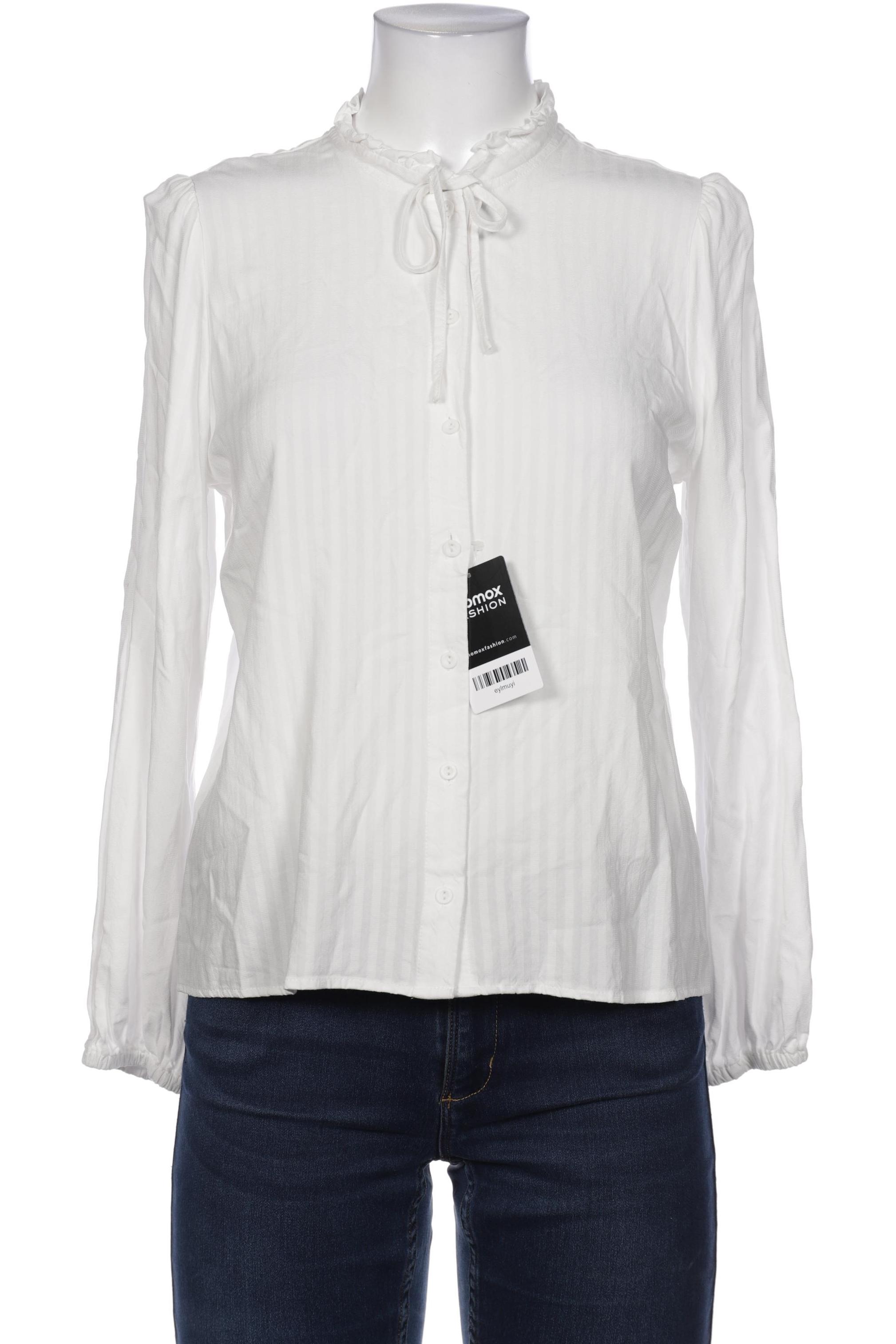 

edc by Esprit Damen Bluse, weiß, Gr. 42