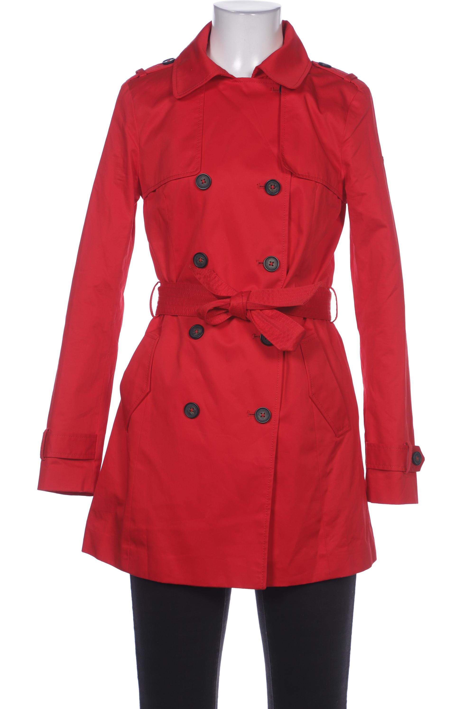 

edc by Esprit Damen Mantel, rot, Gr. 34