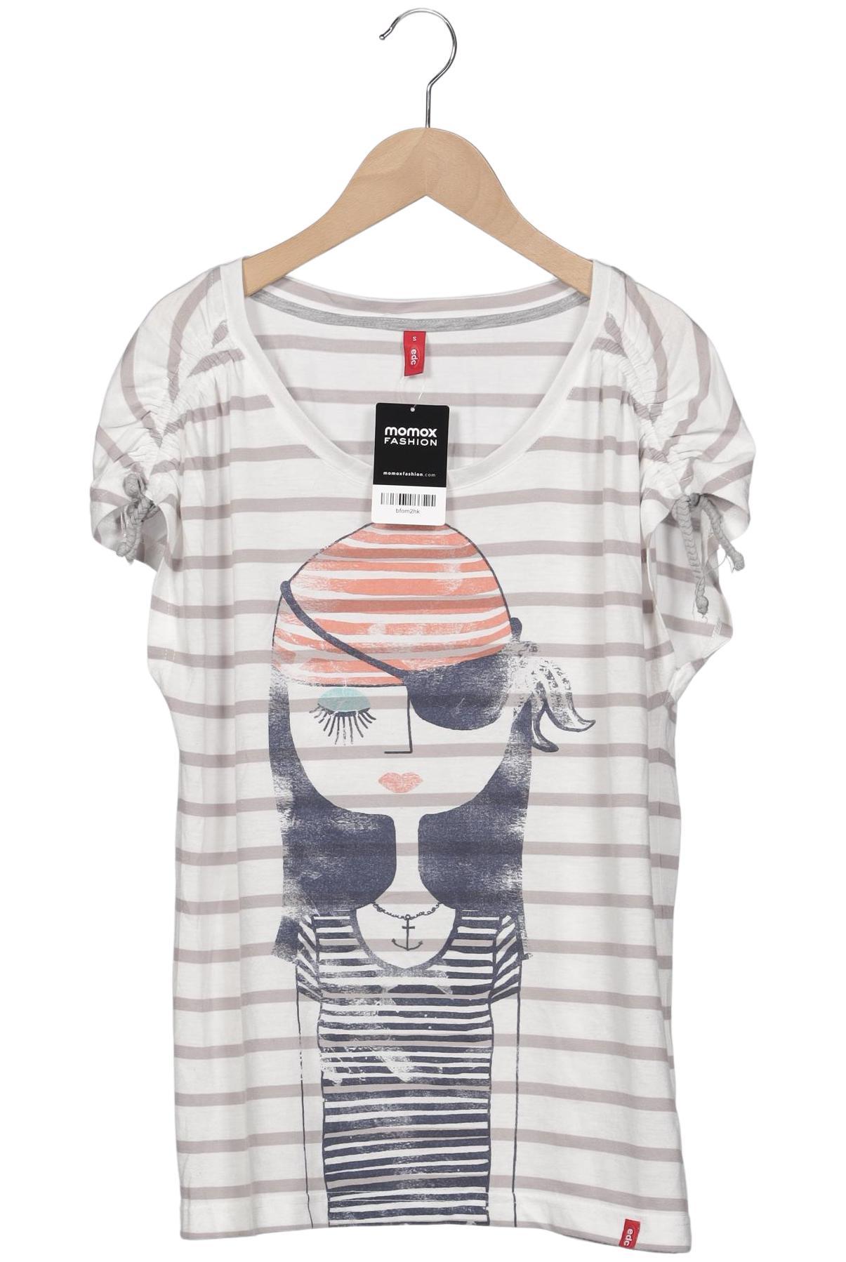 

edc by Esprit Damen T-Shirt, mehrfarbig, Gr. 36