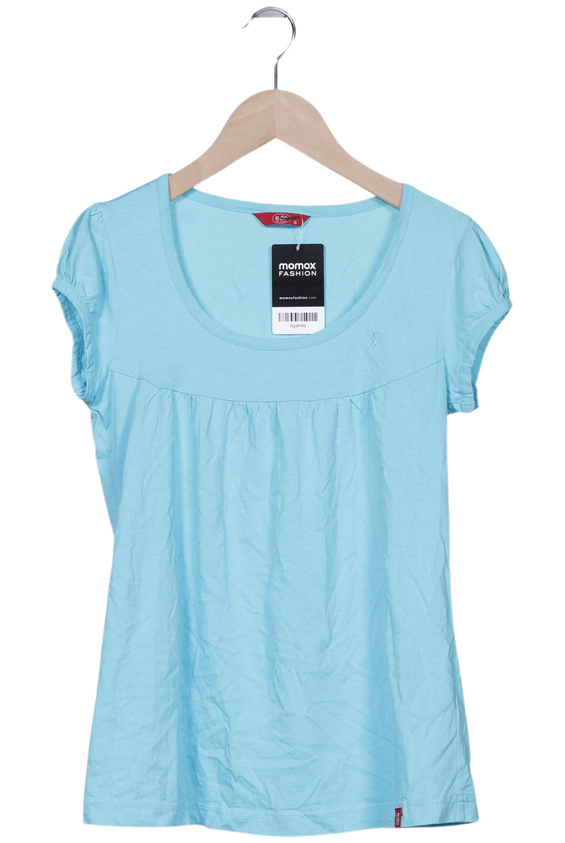 

edc by Esprit Damen T-Shirt, hellblau, Gr. 36