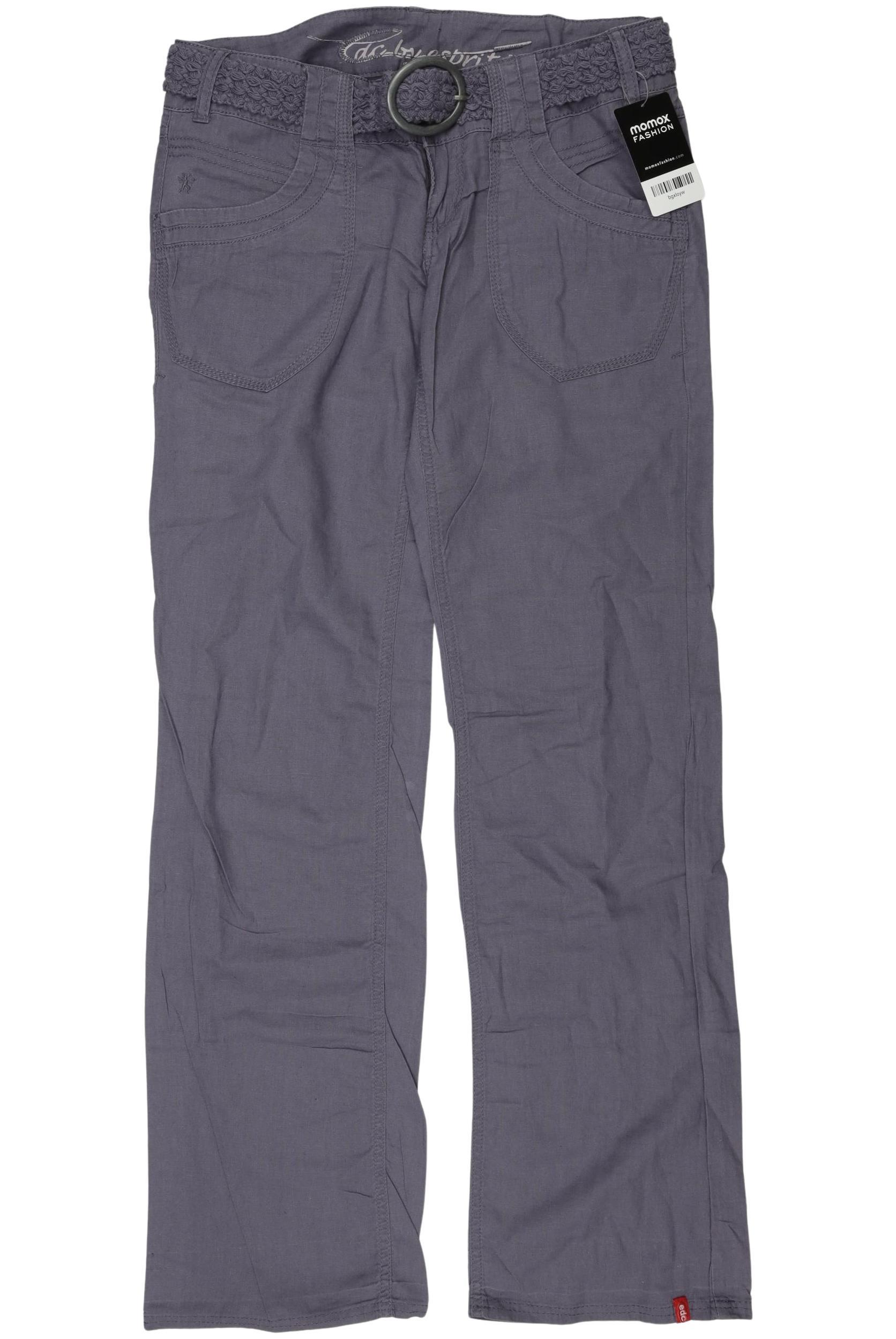 

edc by Esprit Damen Stoffhose, flieder, Gr. 34