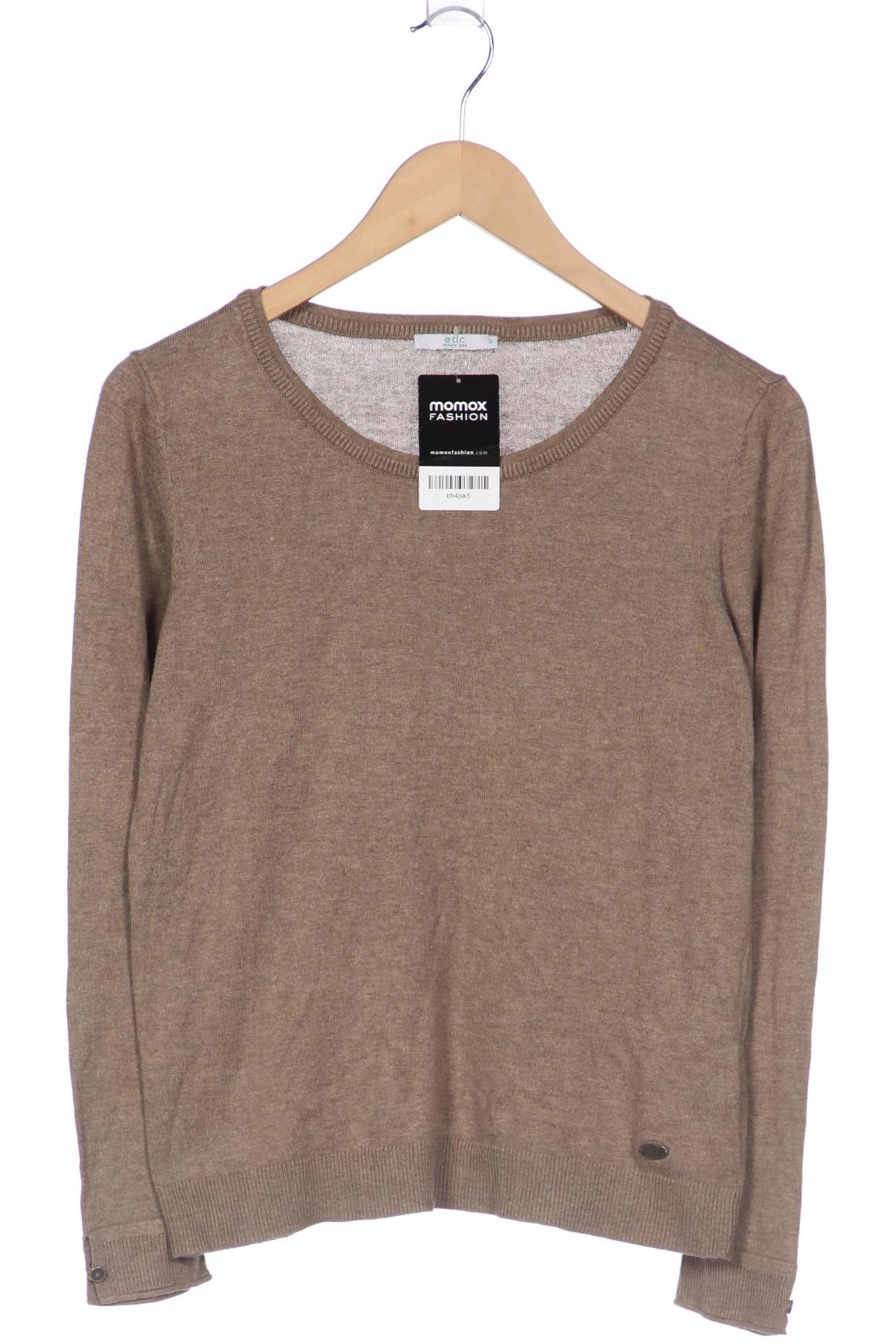 

edc by Esprit Damen Pullover, braun, Gr. 36