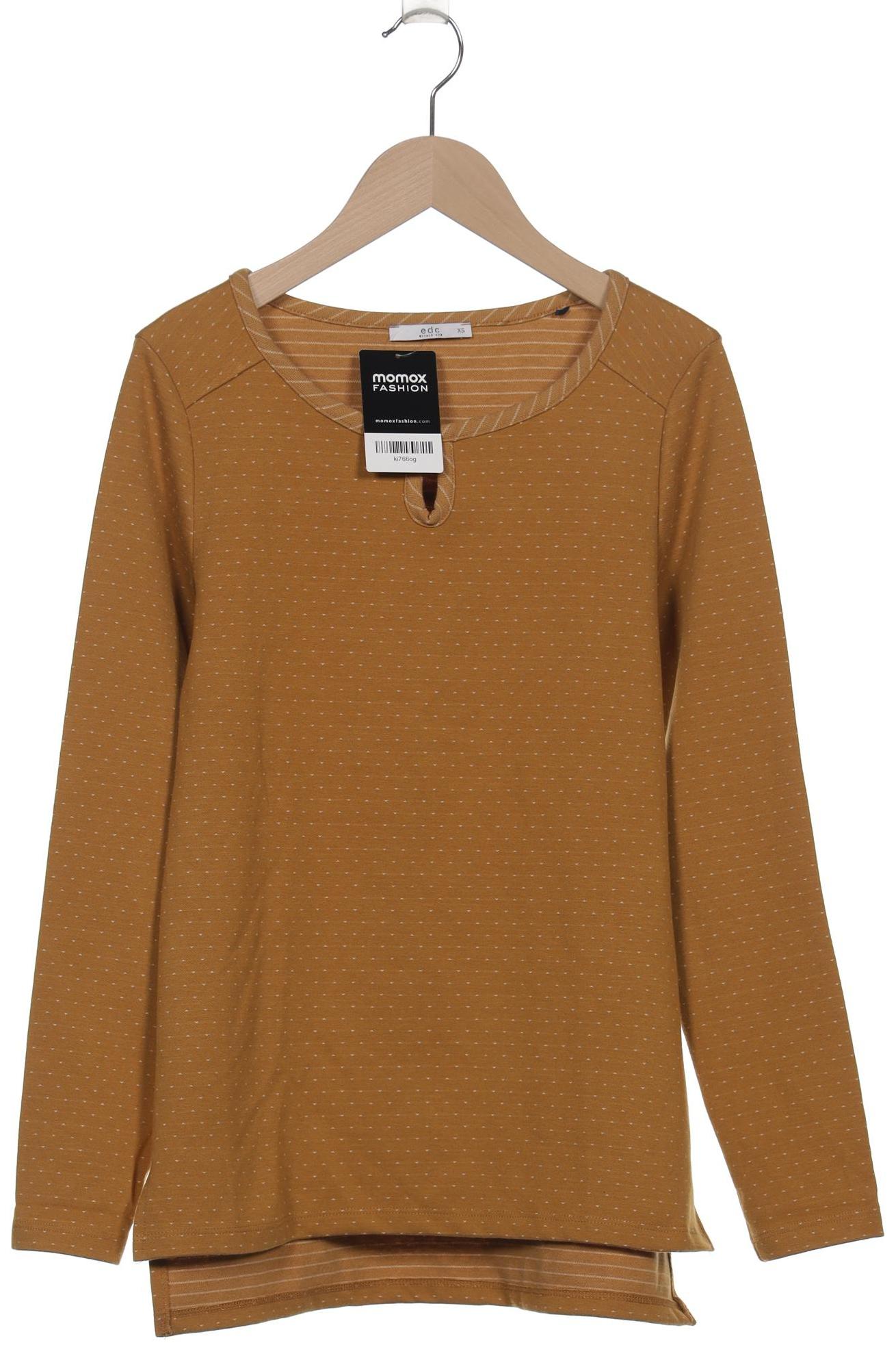 

edc by Esprit Damen Sweatshirt, orange, Gr. 34