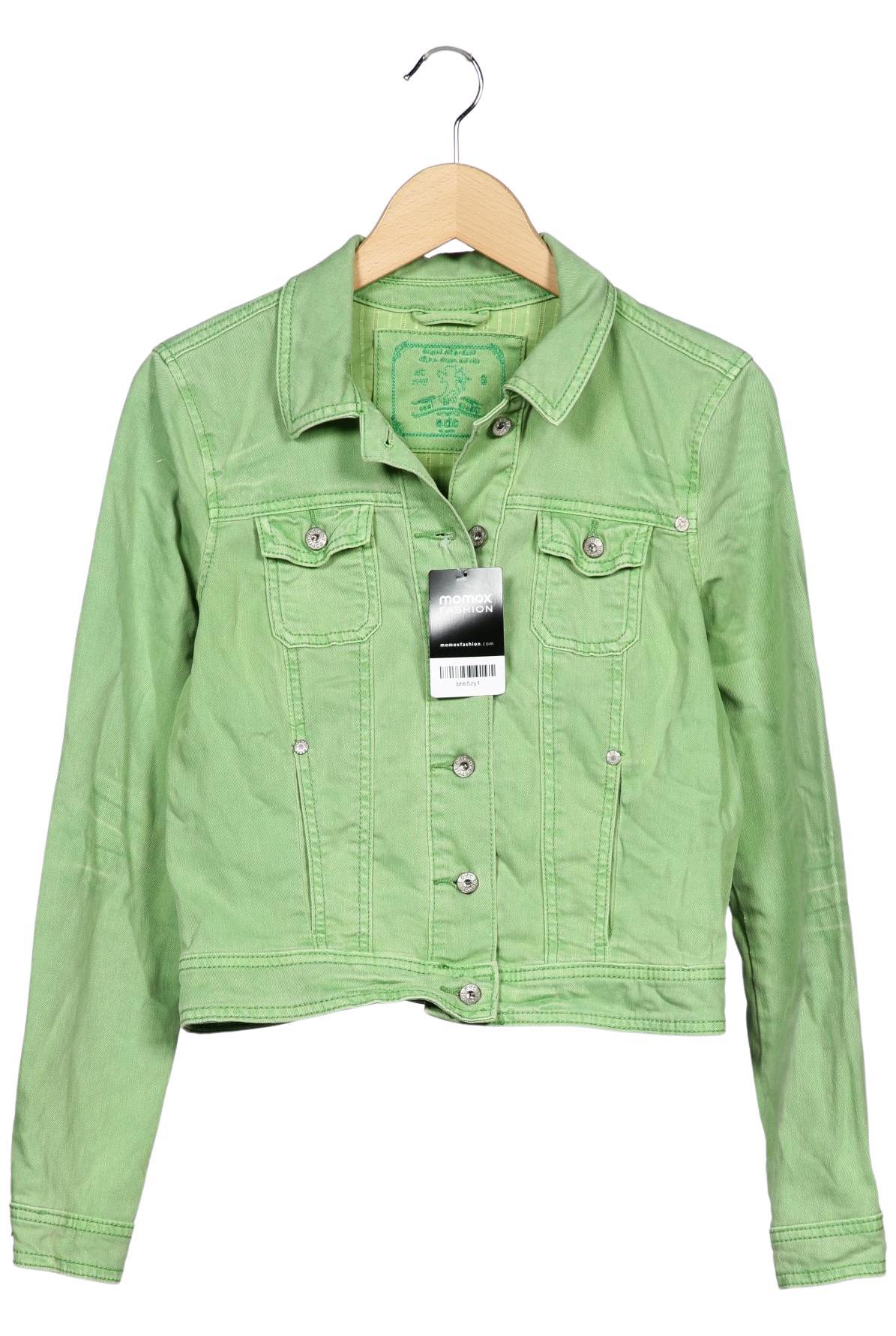 

edc by Esprit Damen Jacke, hellgrün, Gr. 36