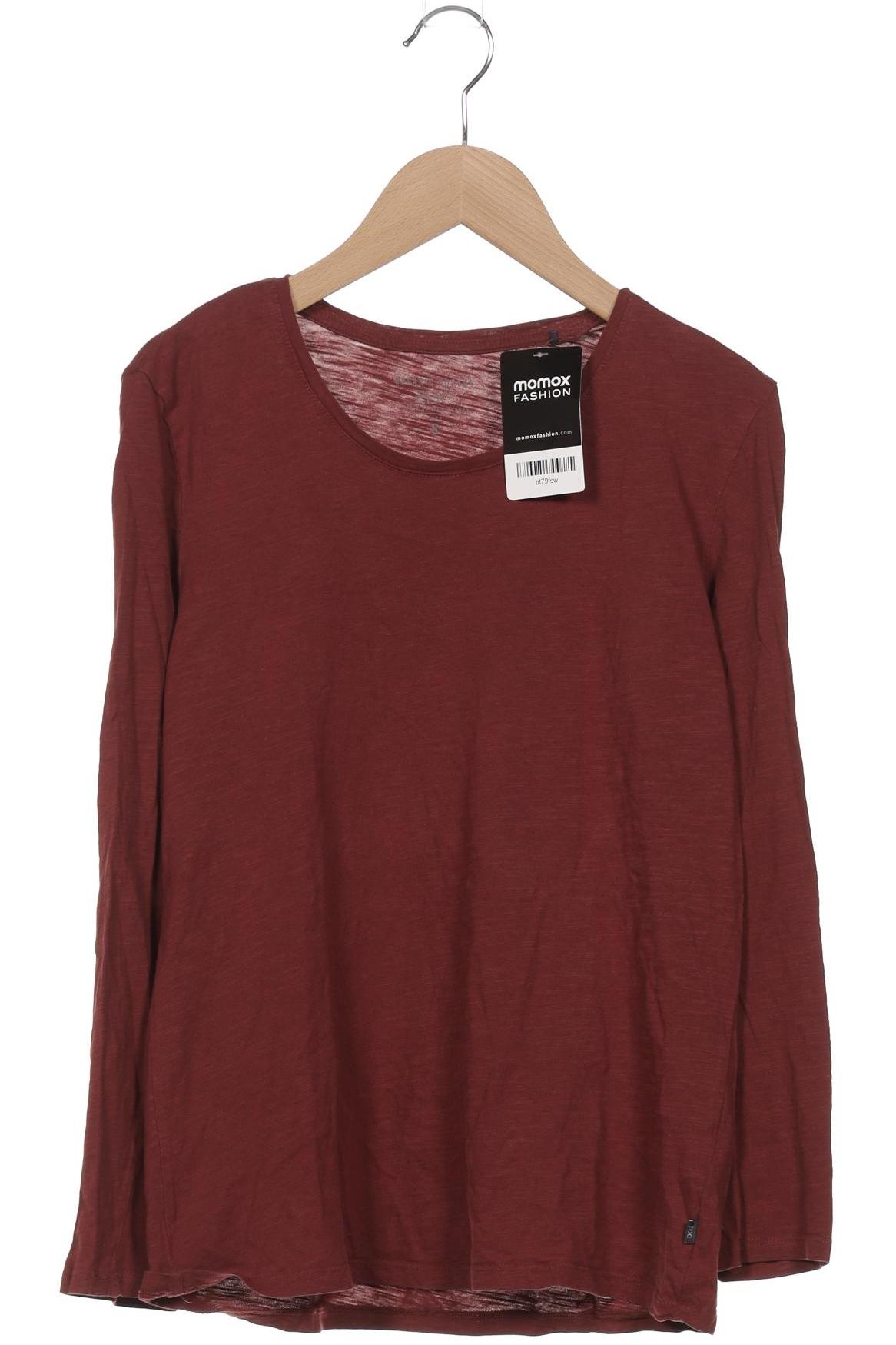 

edc by Esprit Damen Langarmshirt, bordeaux, Gr. 36