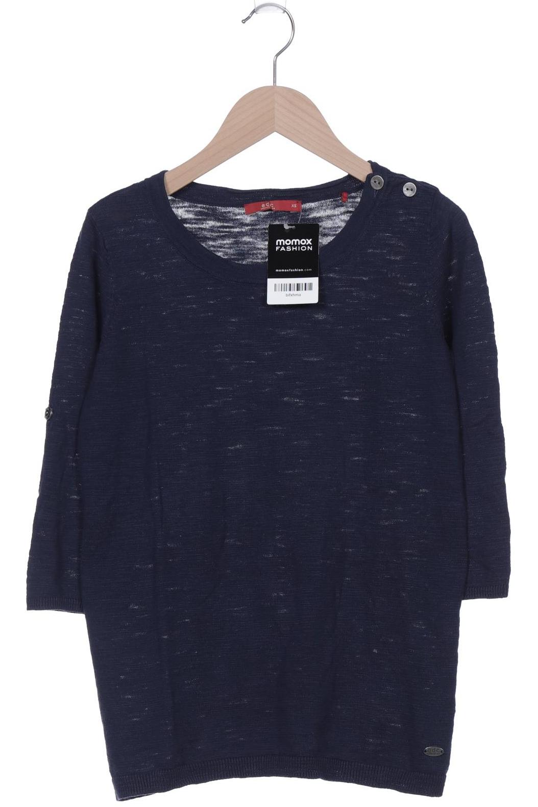 

edc by Esprit Damen Pullover, marineblau, Gr. 34