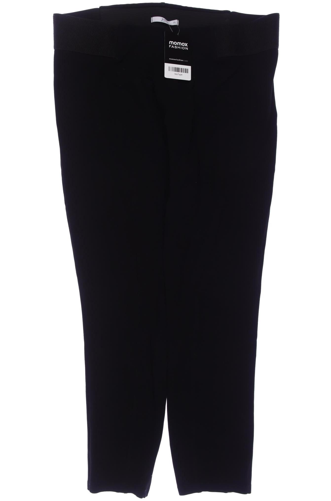 

edc by Esprit Damen Stoffhose, schwarz, Gr. 0