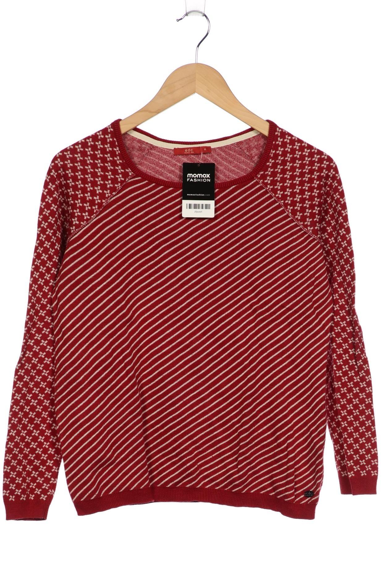 

edc by Esprit Damen Pullover, bordeaux, Gr. 38