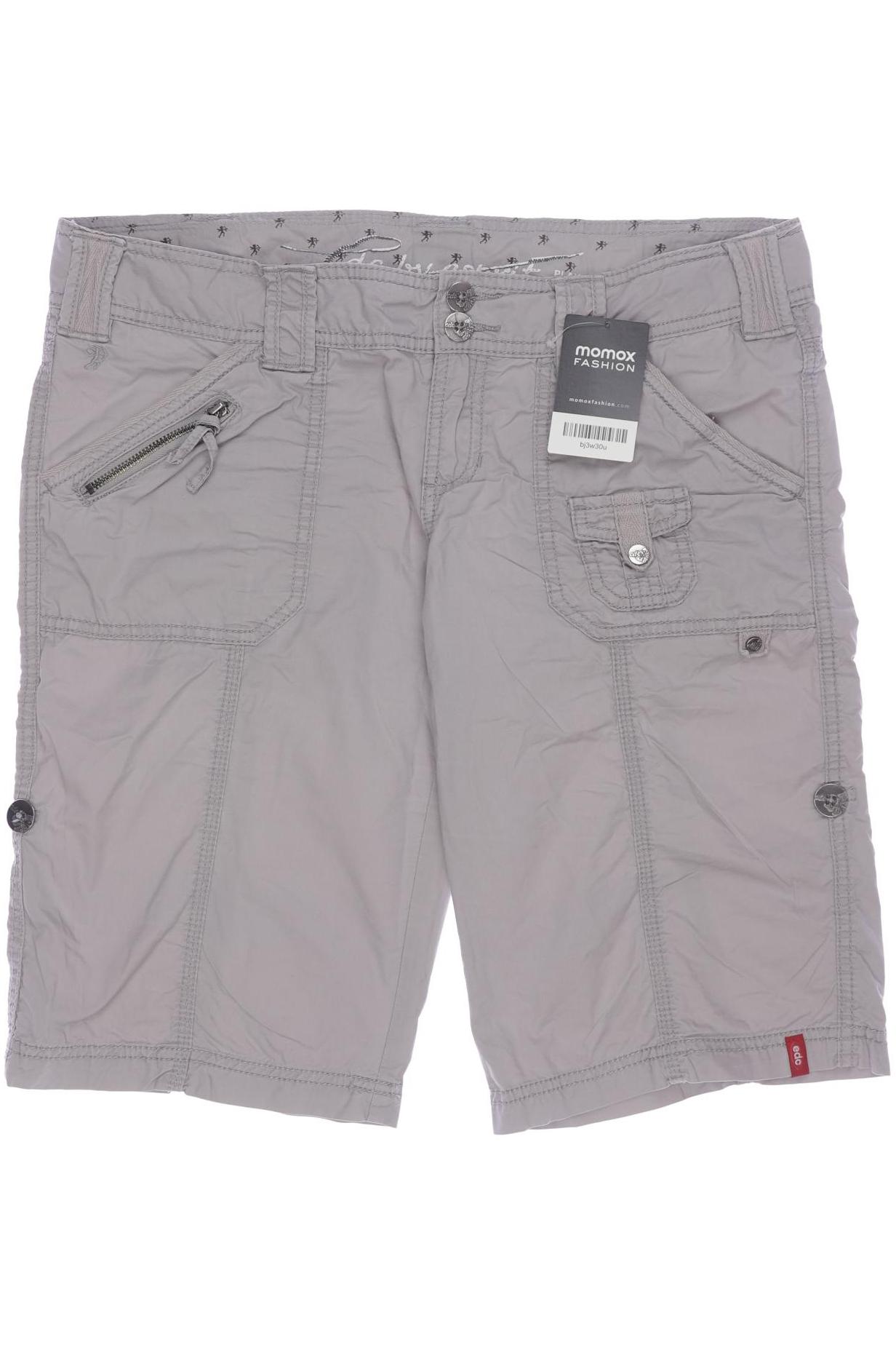 

edc by Esprit Damen Shorts, grau, Gr. 40