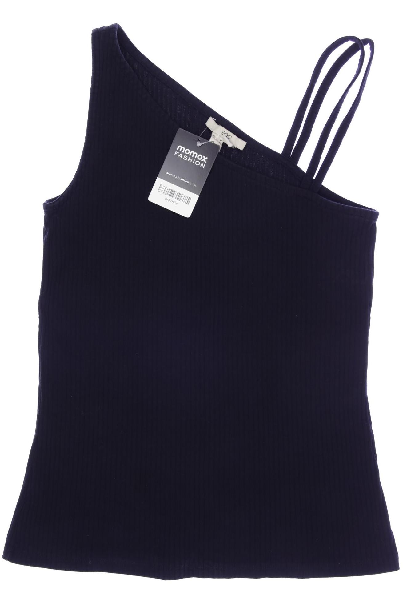 

edc by Esprit Damen Top, schwarz, Gr. 38