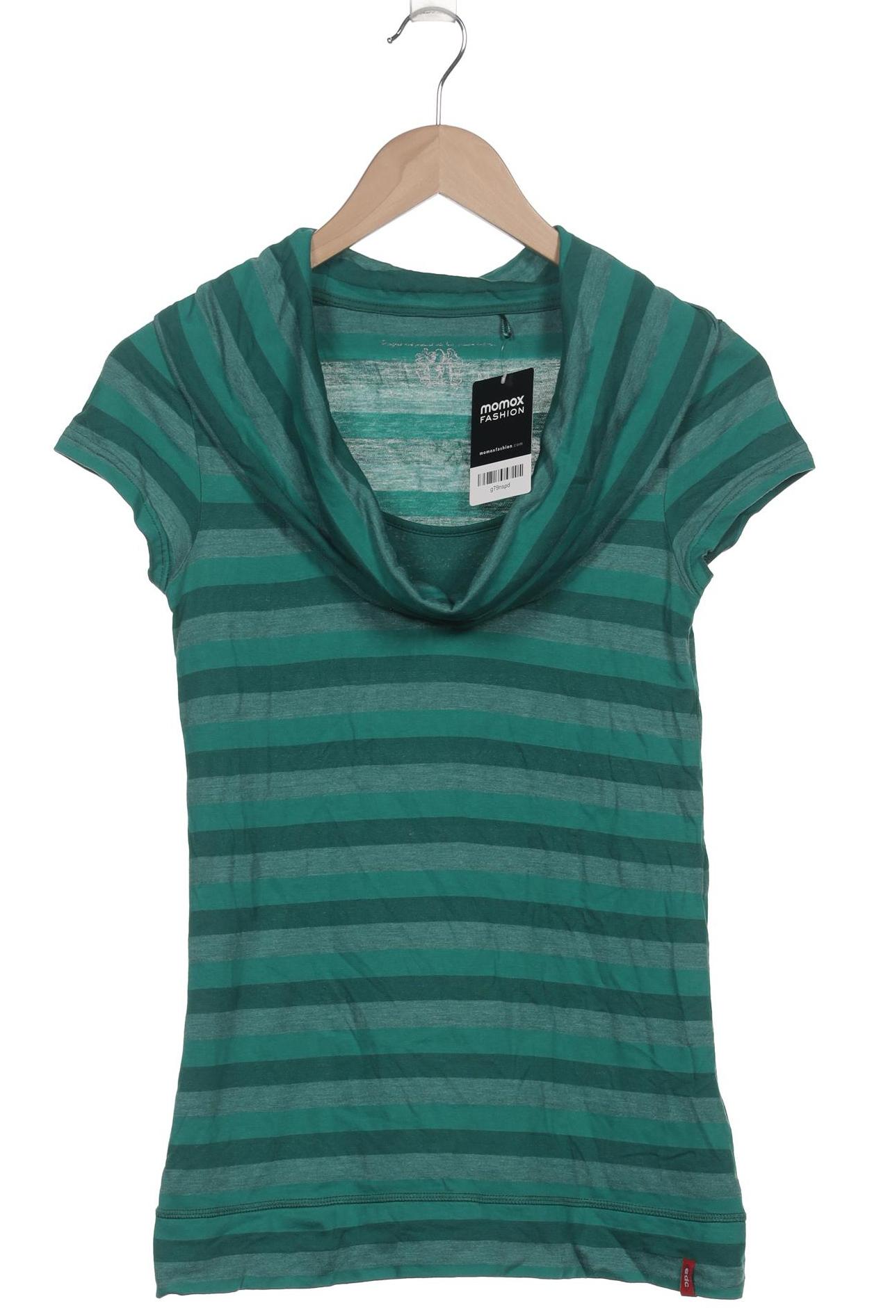 

edc by Esprit Damen T-Shirt, grün, Gr. 38