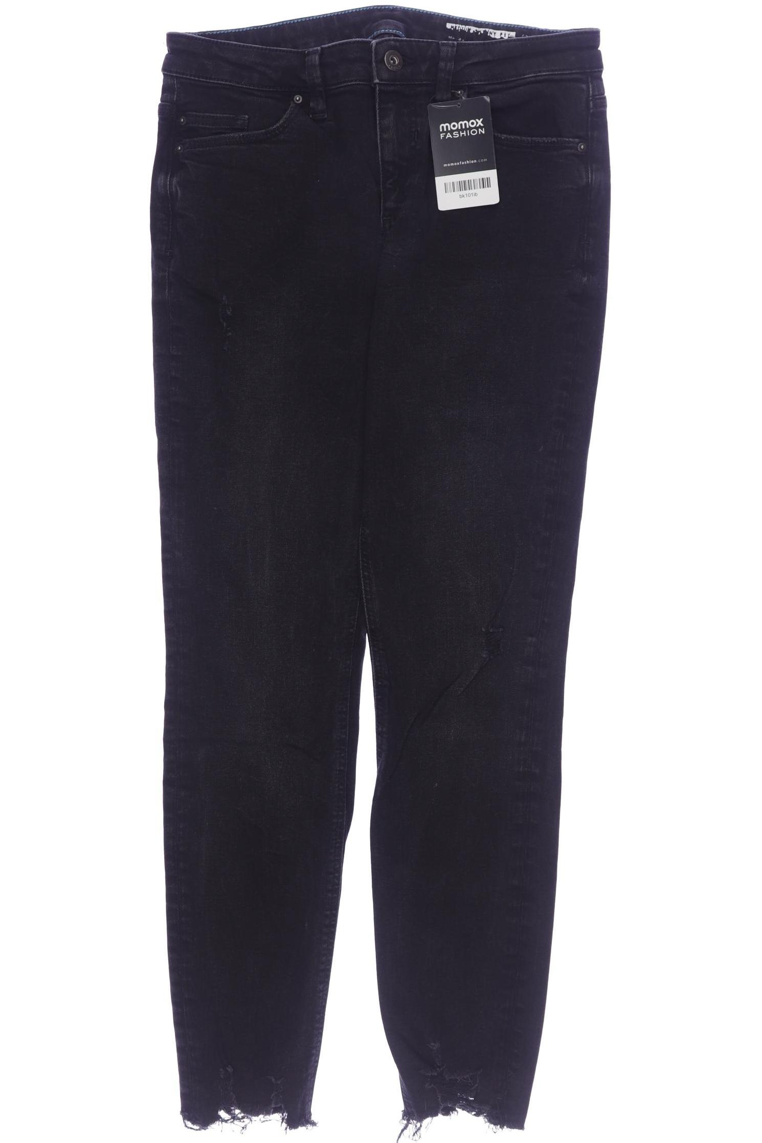 

edc by Esprit Damen Jeans, schwarz, Gr. 28