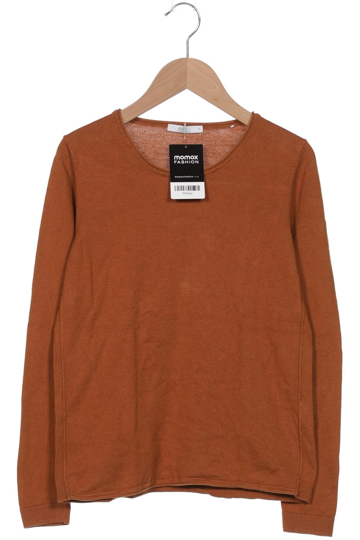 

edc by Esprit Damen Pullover, braun, Gr. 36
