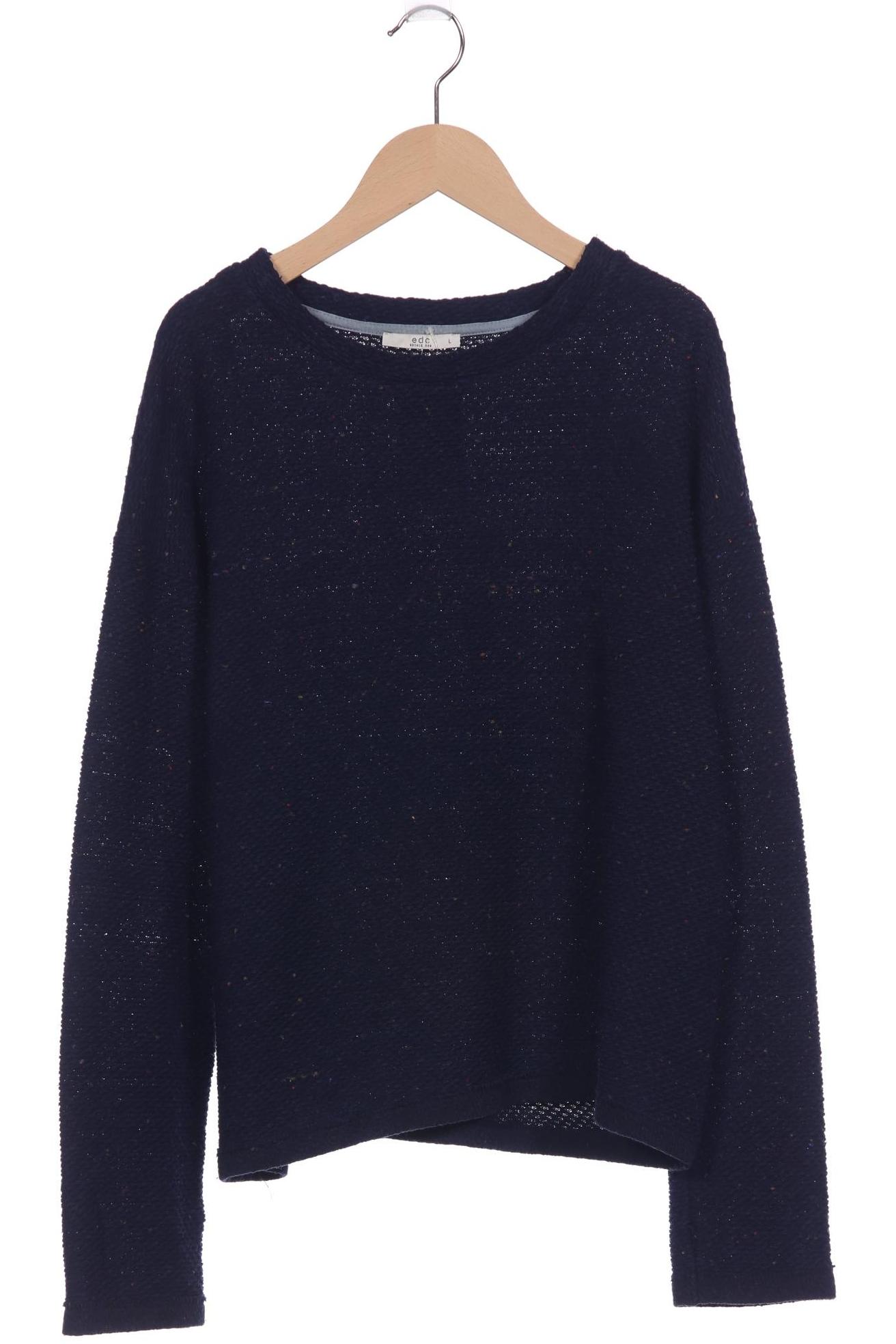 

edc by Esprit Damen Pullover, marineblau, Gr. 42