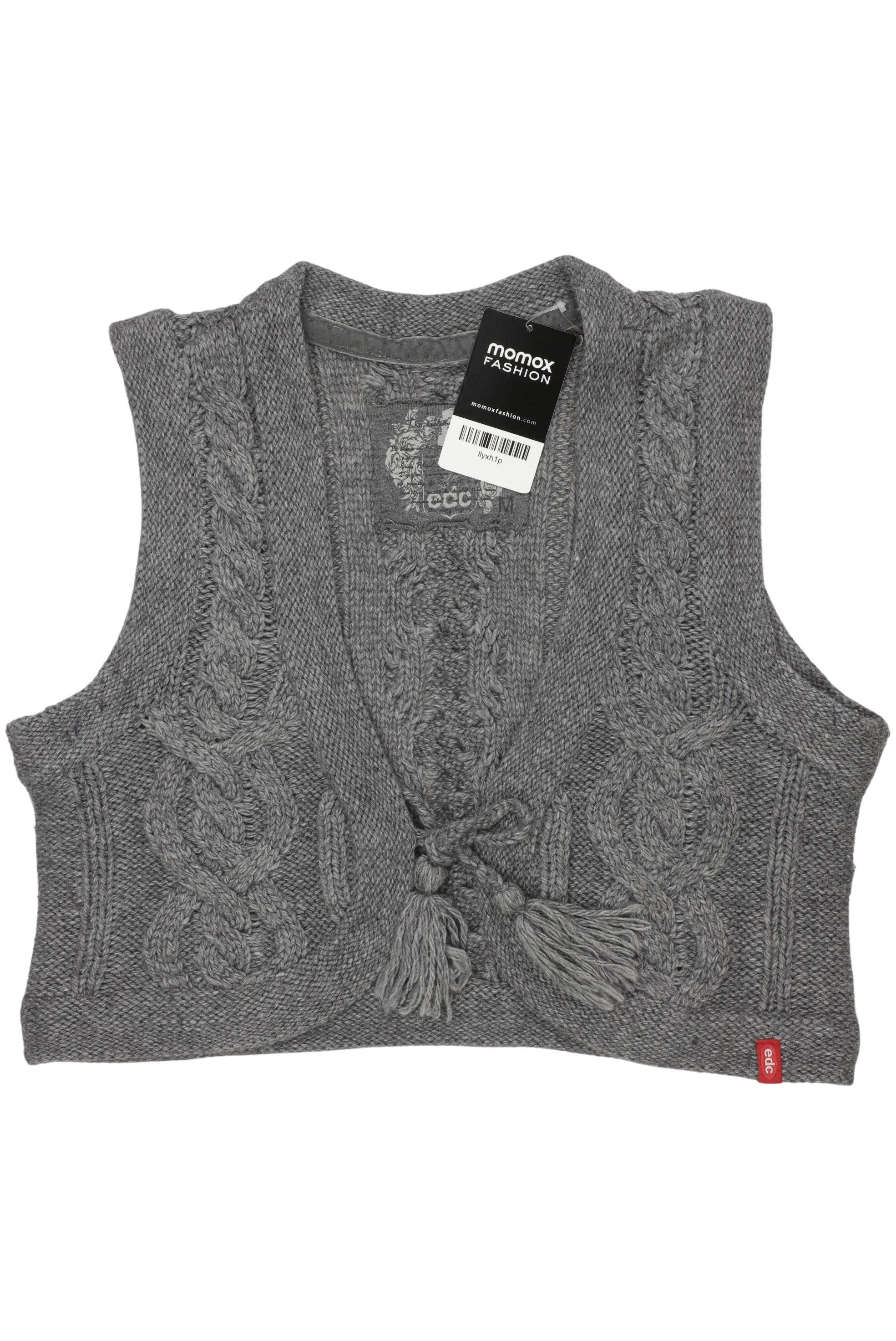 

edc by Esprit Damen Weste, grau, Gr. 38