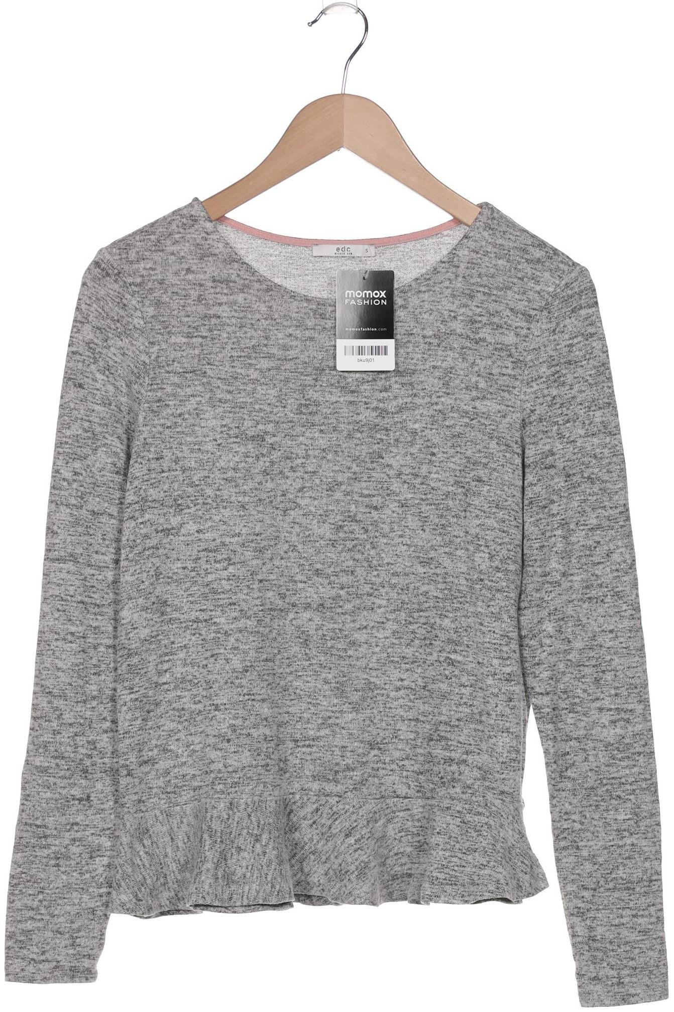

edc by Esprit Damen Pullover, grau, Gr. 36