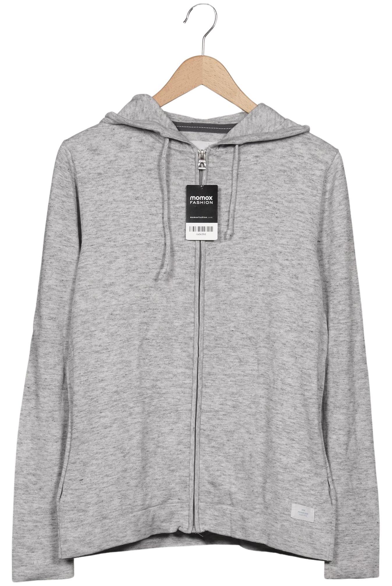 

edc by Esprit Herren Kapuzenpullover, grau, Gr. 48