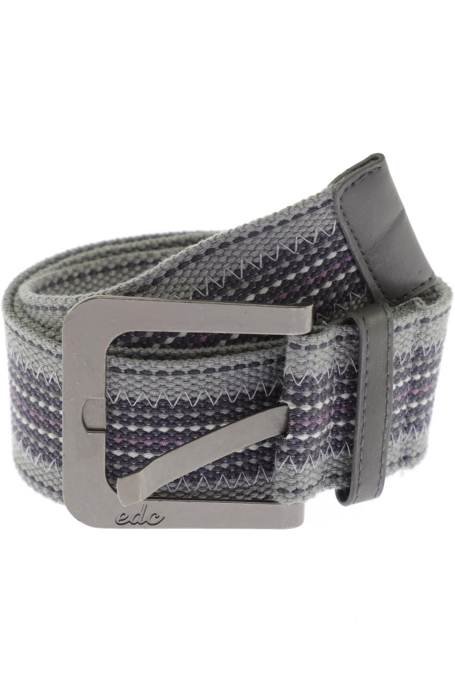 

edc by Esprit Damen Gürtel, grau, Gr. 80