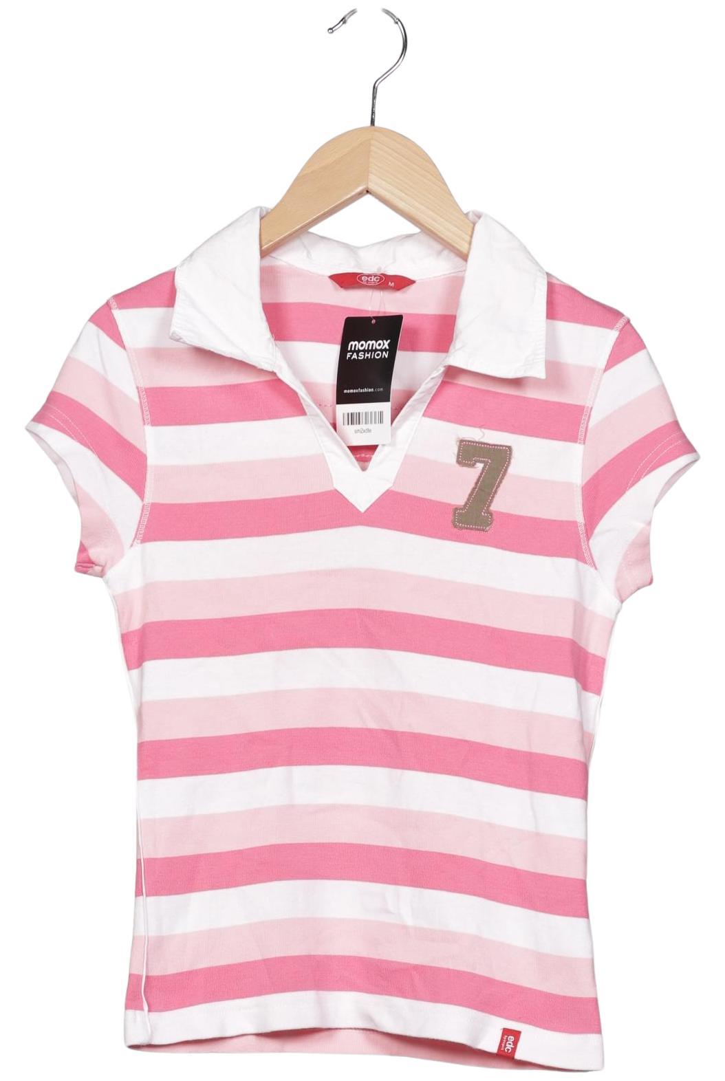 

edc by Esprit Damen Poloshirt, pink, Gr. 38