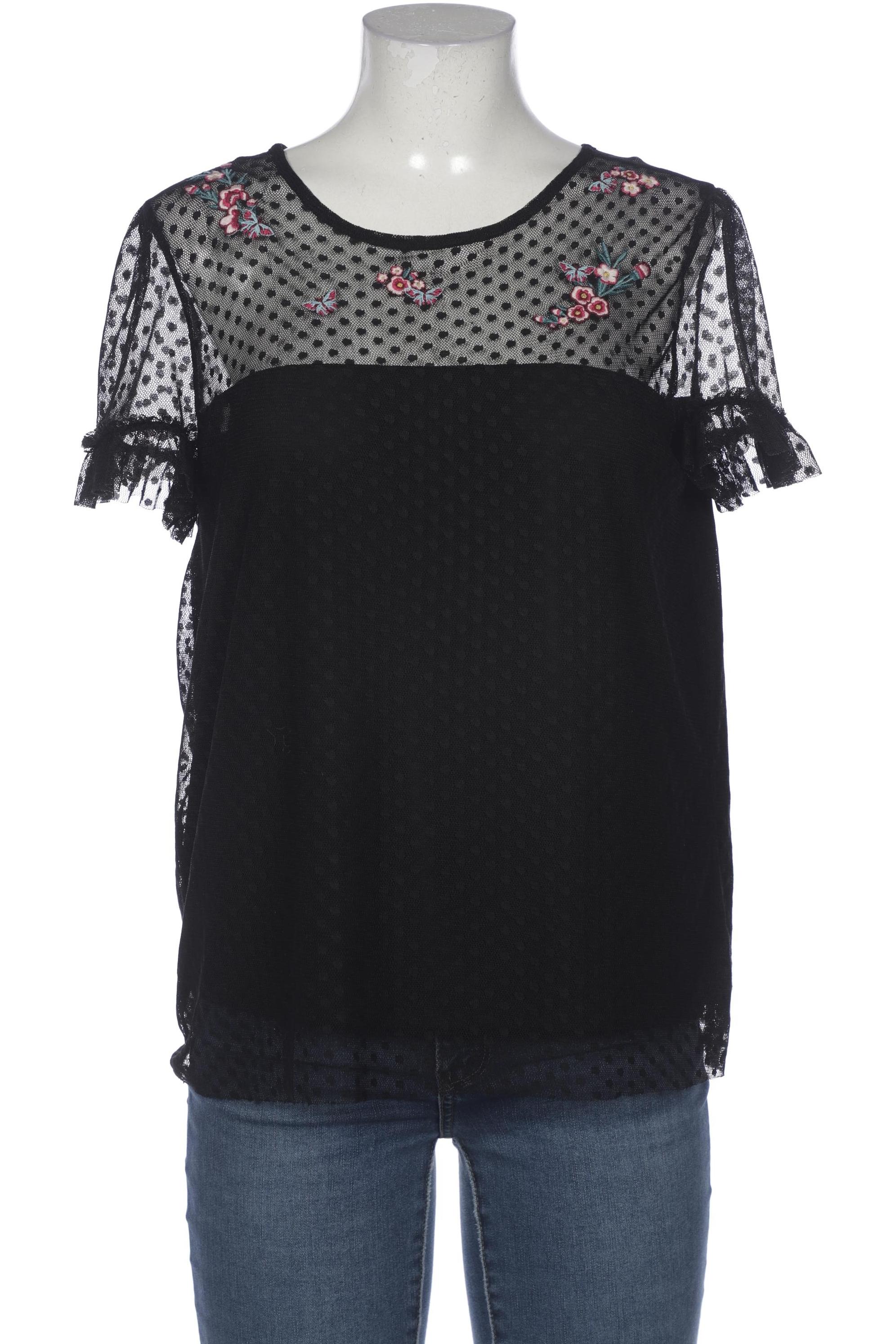 

edc by Esprit Damen Bluse, schwarz, Gr. 42