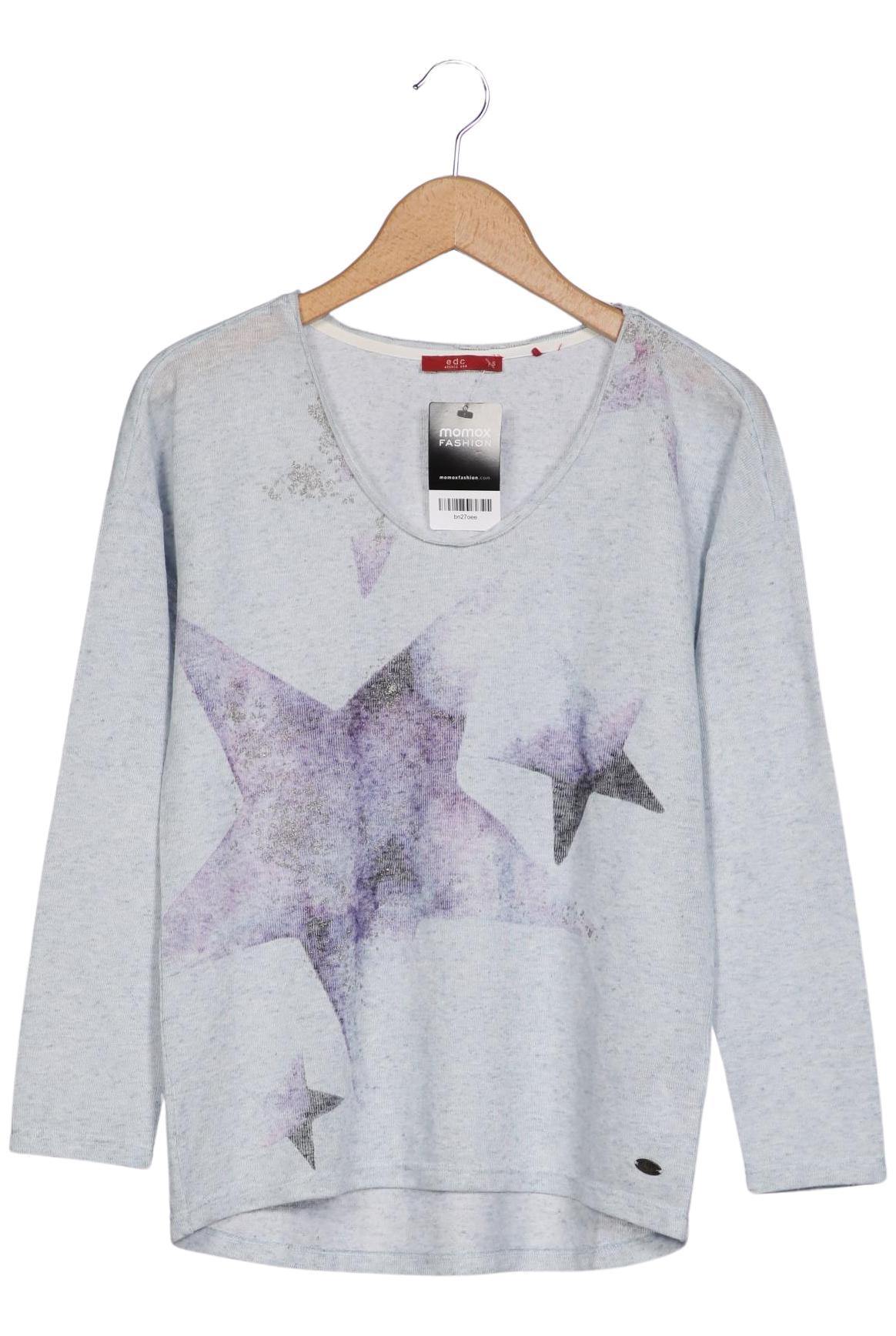 

edc by Esprit Damen Pullover, hellblau, Gr. 36