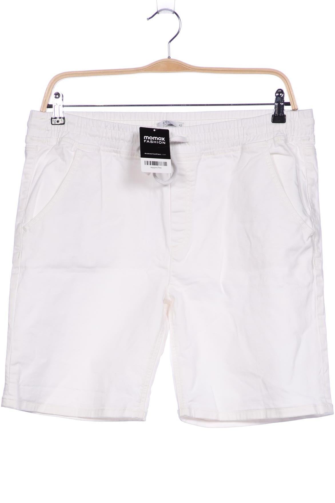 

edc by Esprit Damen Shorts, weiß, Gr. 42
