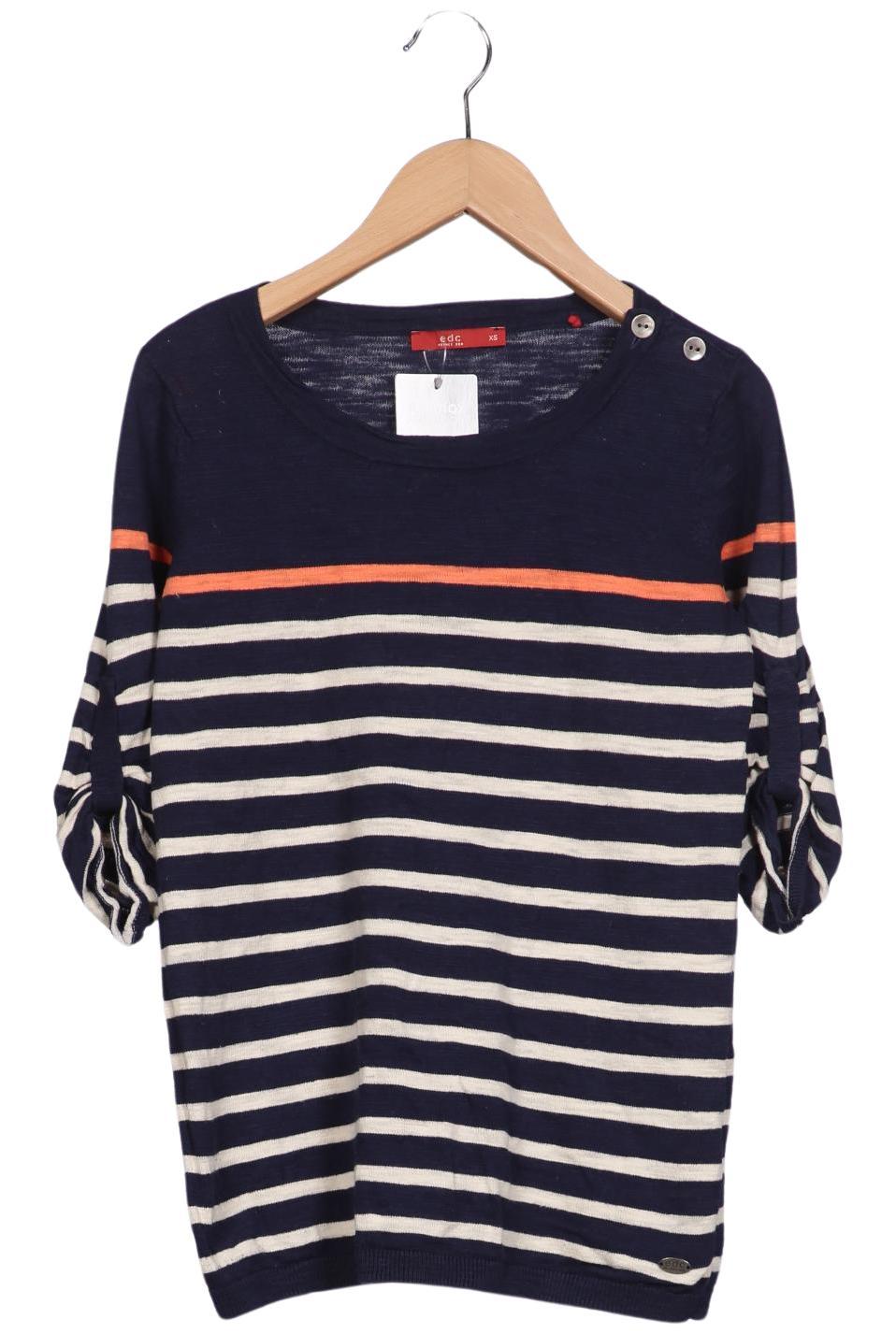 

edc by Esprit Damen Pullover, mehrfarbig, Gr. 34