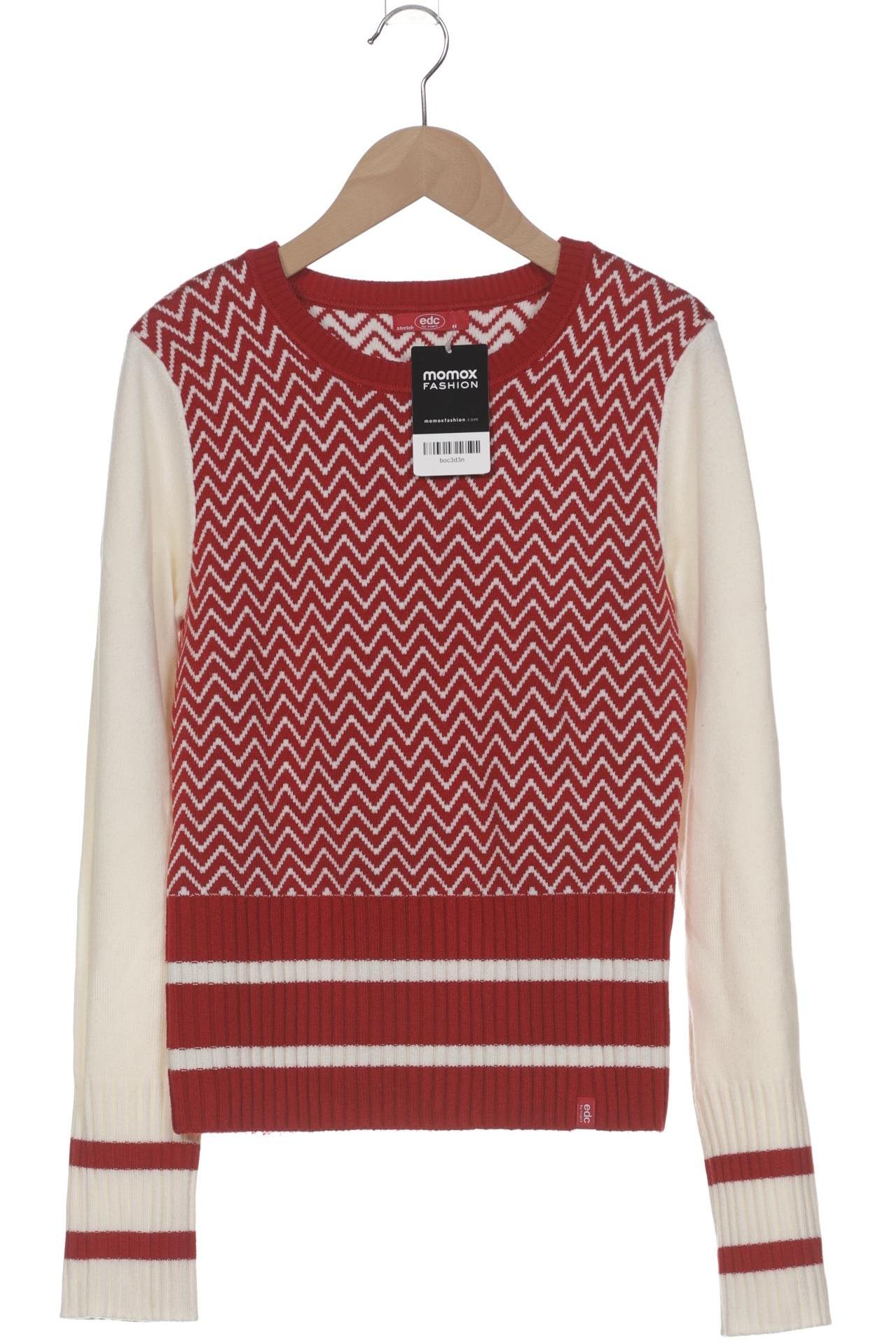 

edc by Esprit Damen Pullover, rot, Gr. 38