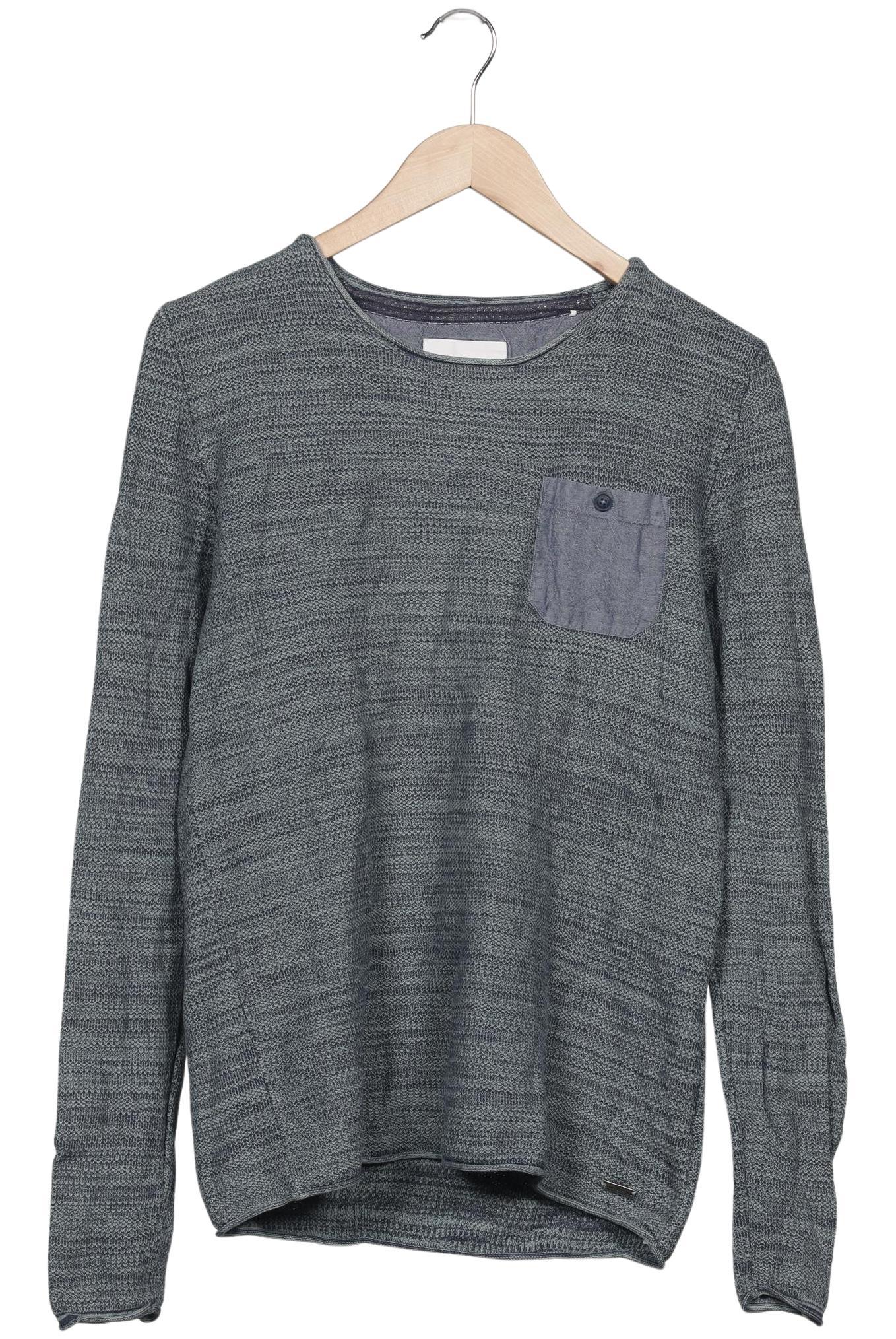 

edc by Esprit Herren Pullover, grau, Gr. 48