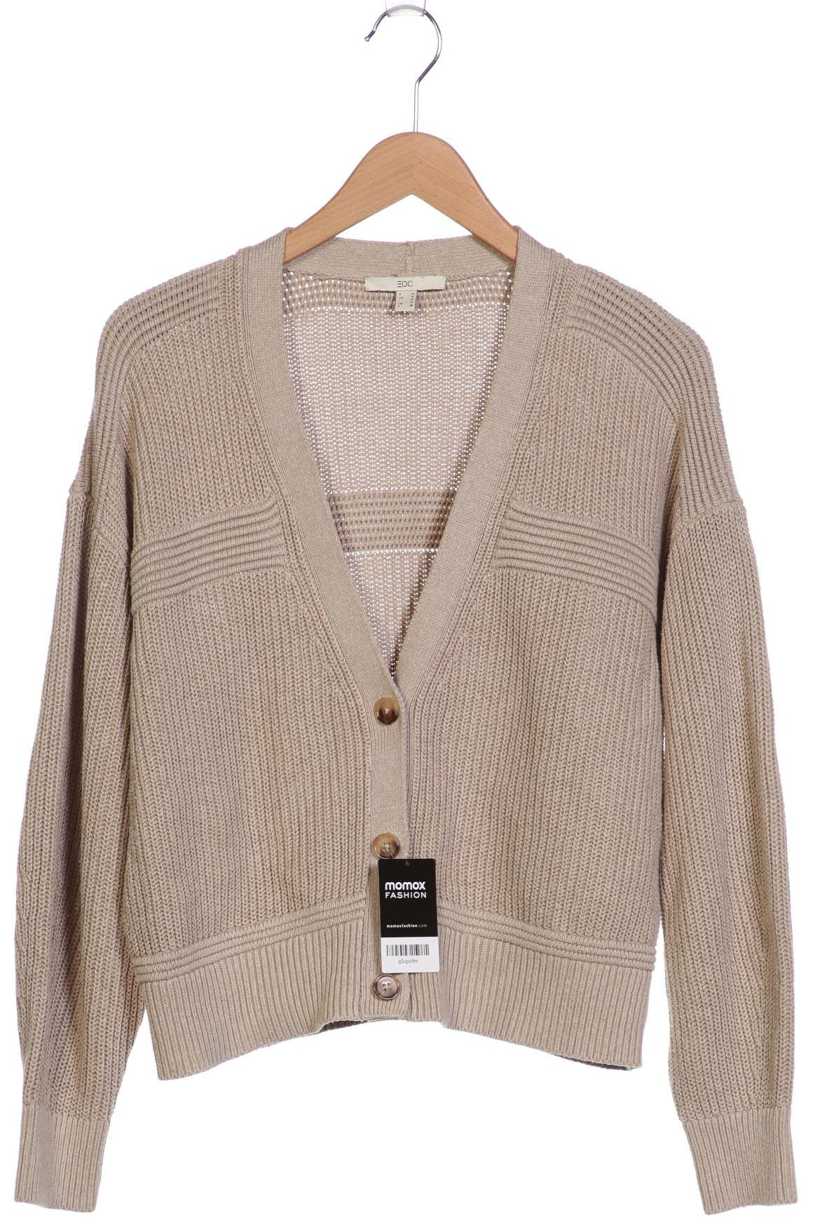 

edc by Esprit Damen Strickjacke, beige, Gr. 36