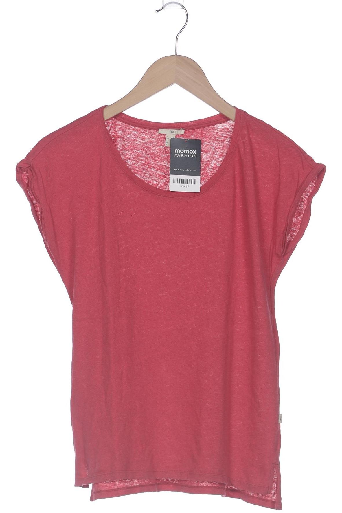 

edc by Esprit Damen T-Shirt, pink, Gr. 36