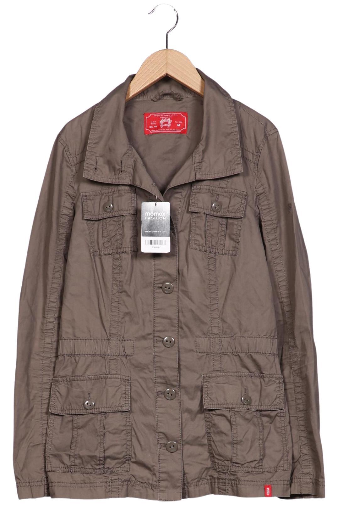 

edc by Esprit Damen Jacke, braun, Gr. 38