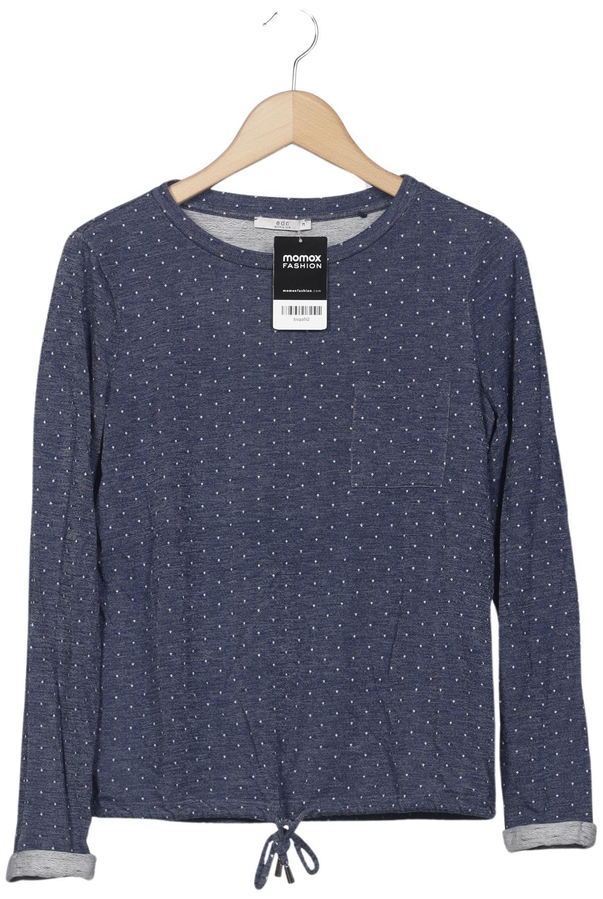 

edc by Esprit Damen Sweatshirt, marineblau, Gr. 38