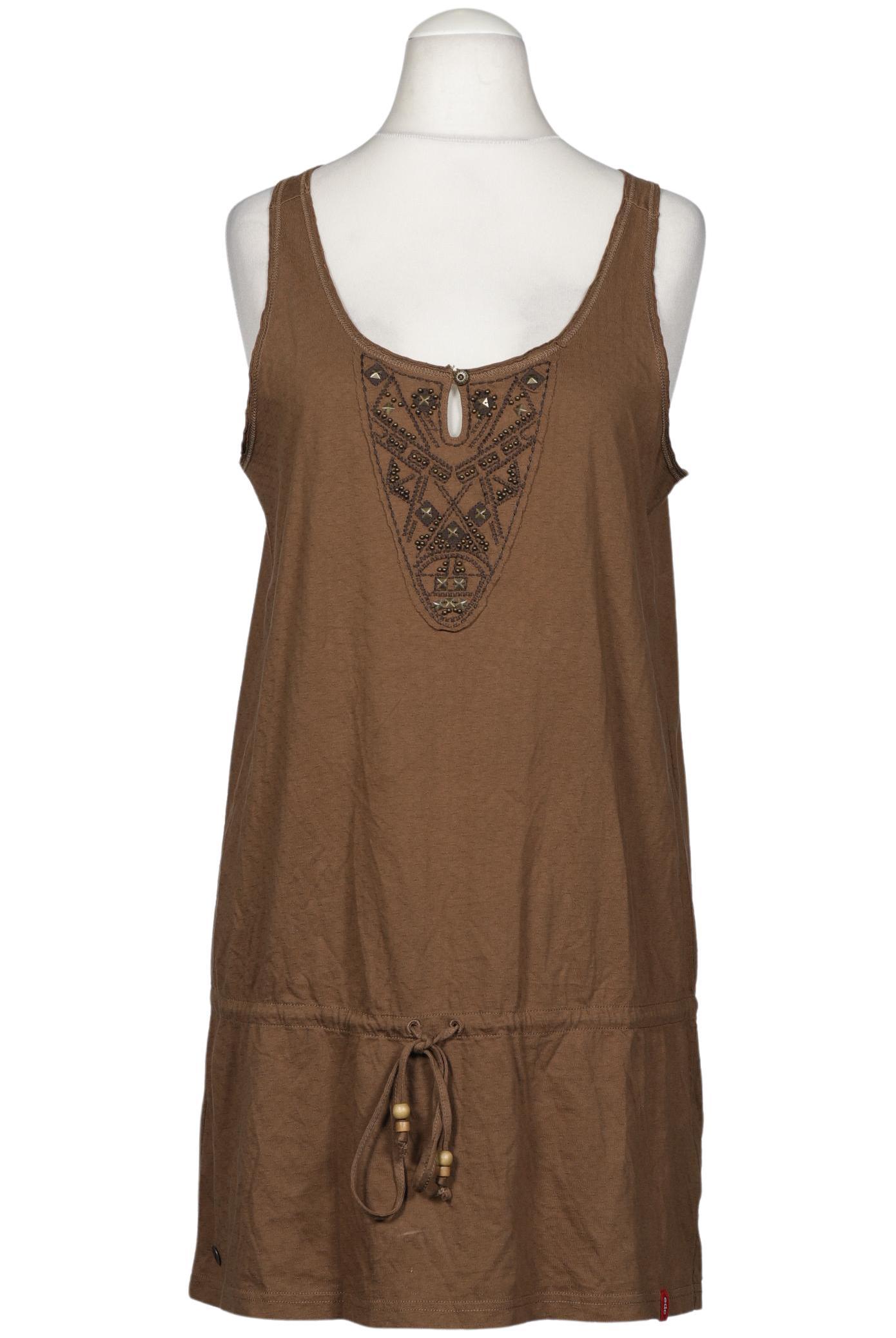 

edc by Esprit Damen Kleid, braun, Gr. 42