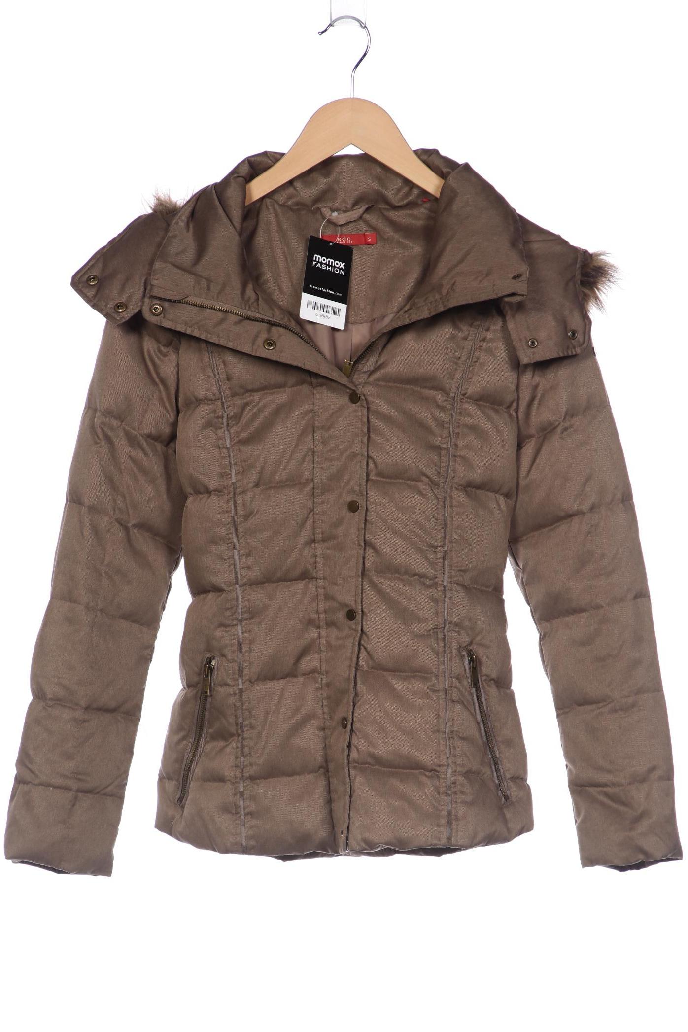 

edc by Esprit Damen Jacke, braun, Gr. 36