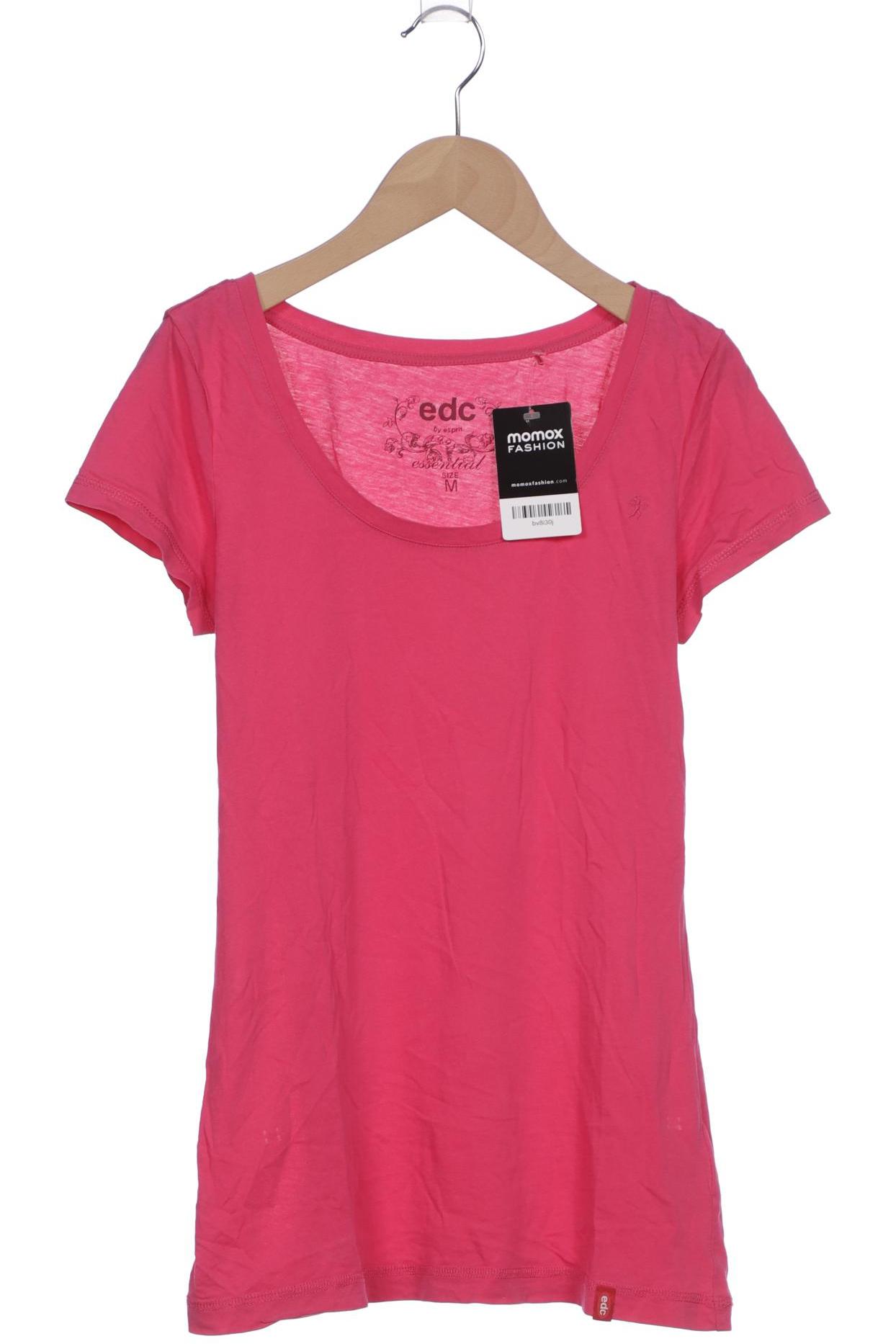 

edc by Esprit Damen T-Shirt, pink, Gr. 38