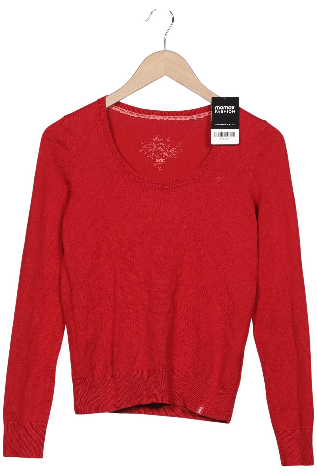 

edc by Esprit Damen Pullover, rot, Gr. 36