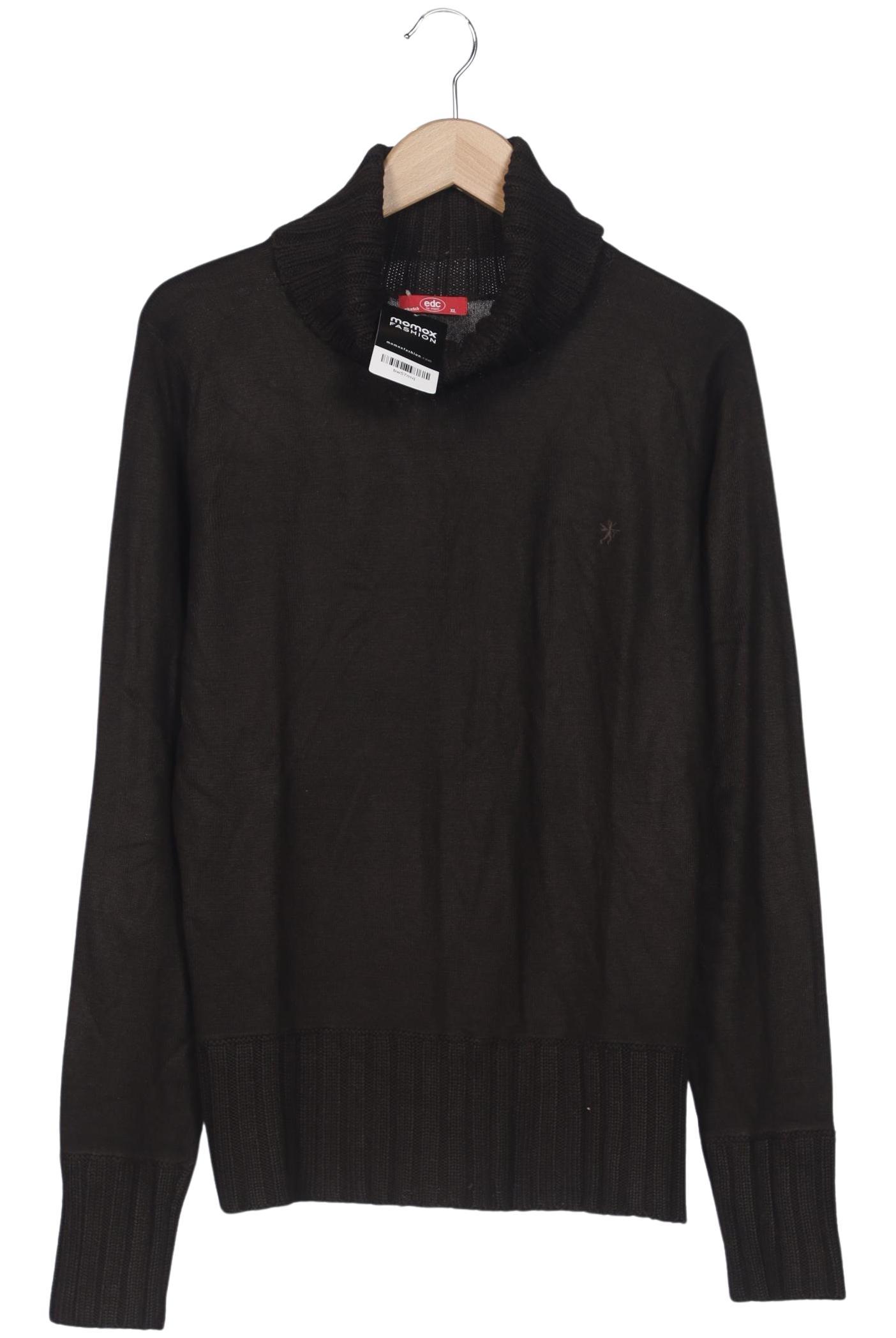 

edc by Esprit Damen Pullover, braun, Gr. 44