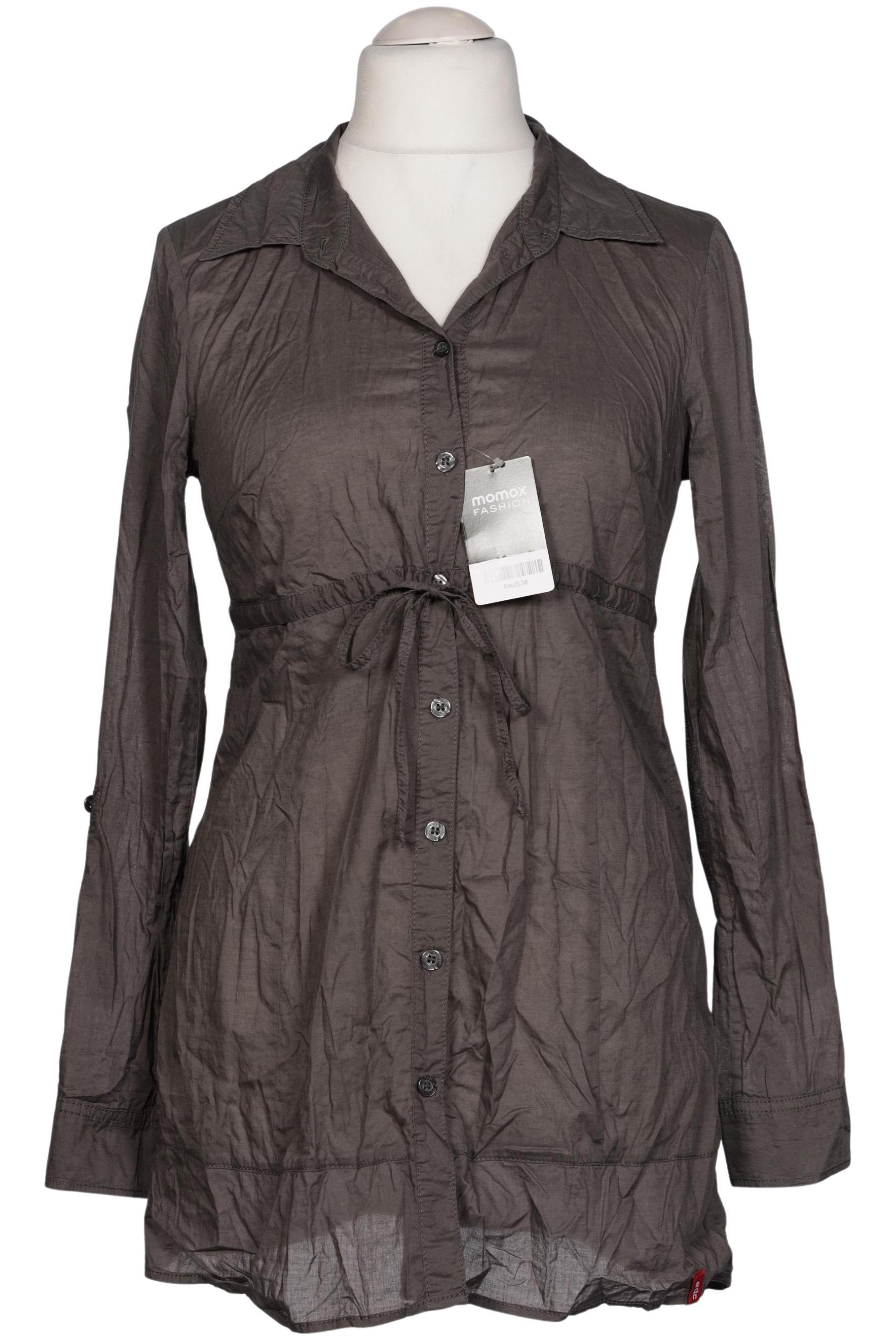 

edc by Esprit Damen Bluse, grau, Gr. 38