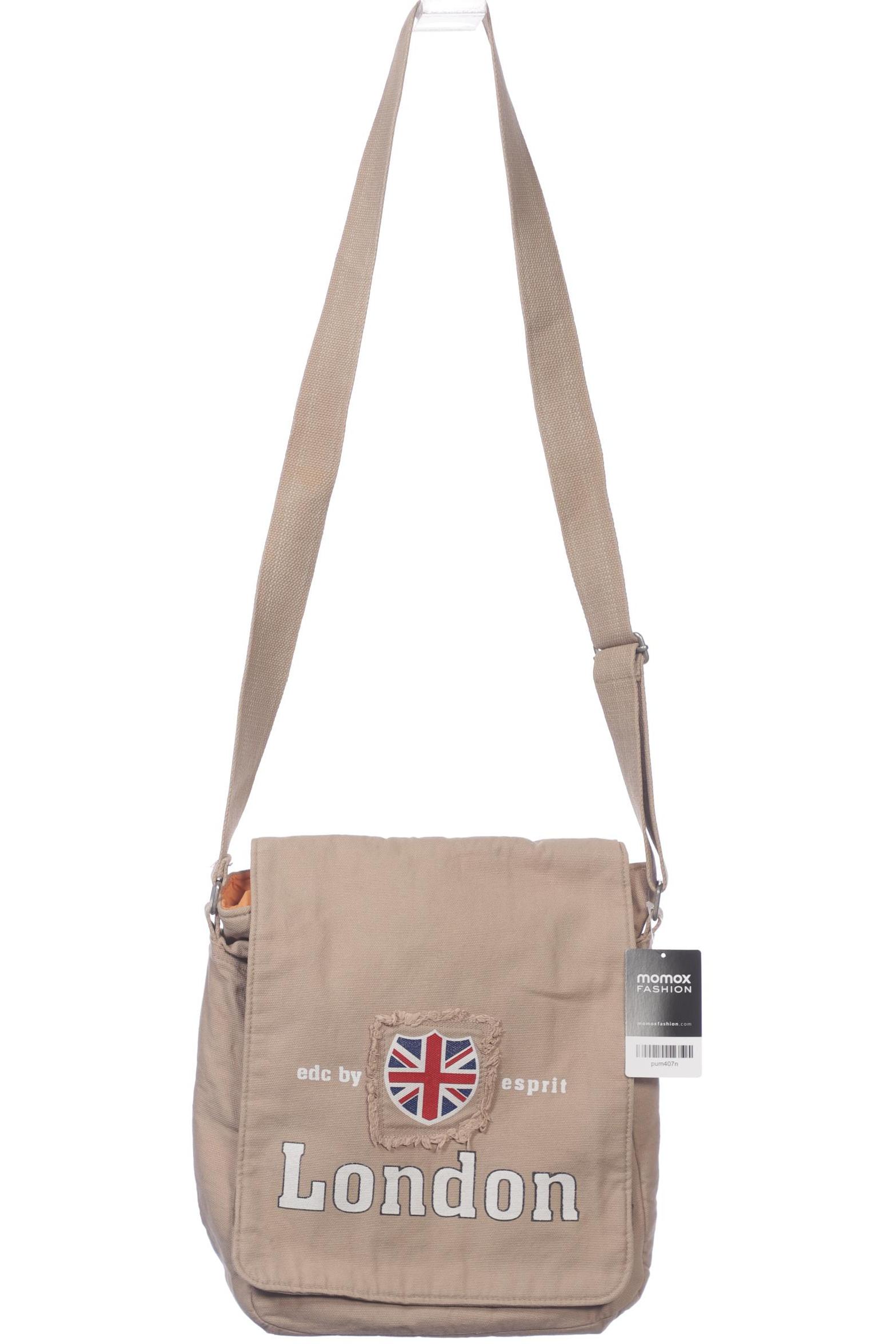 

edc by Esprit Damen Handtasche, beige, Gr.