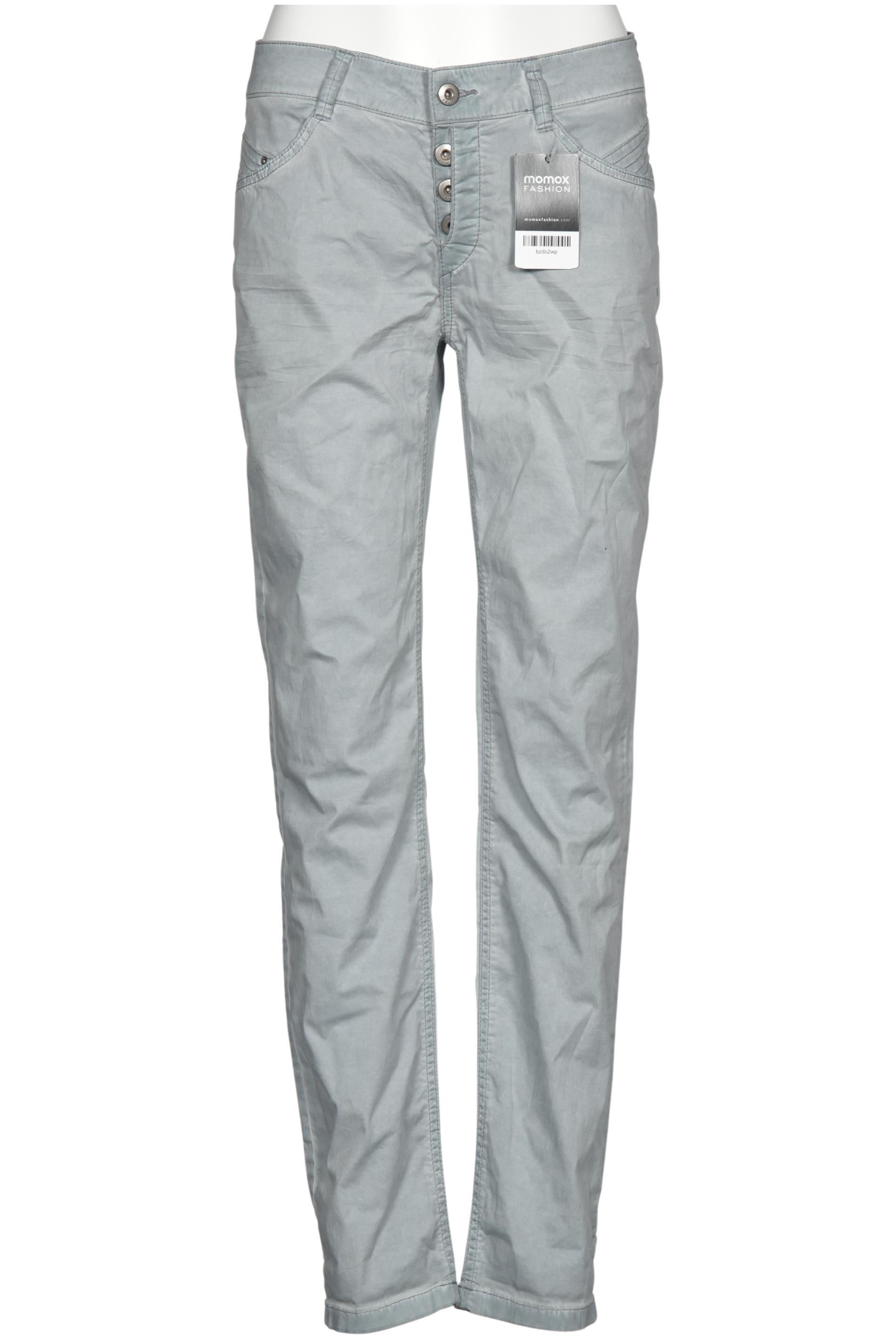 

edc by Esprit Damen Stoffhose, türkis, Gr. 36