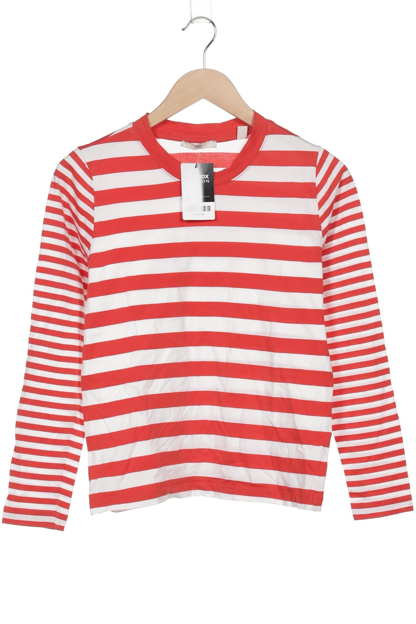 

edc by Esprit Damen Langarmshirt, rot, Gr. 36