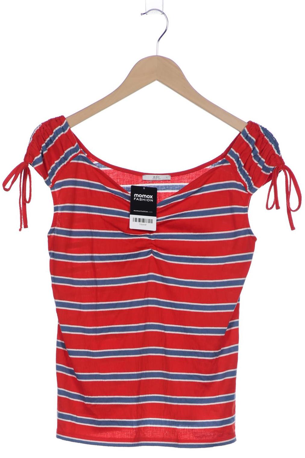 

edc by Esprit Damen T-Shirt, rot, Gr. 42